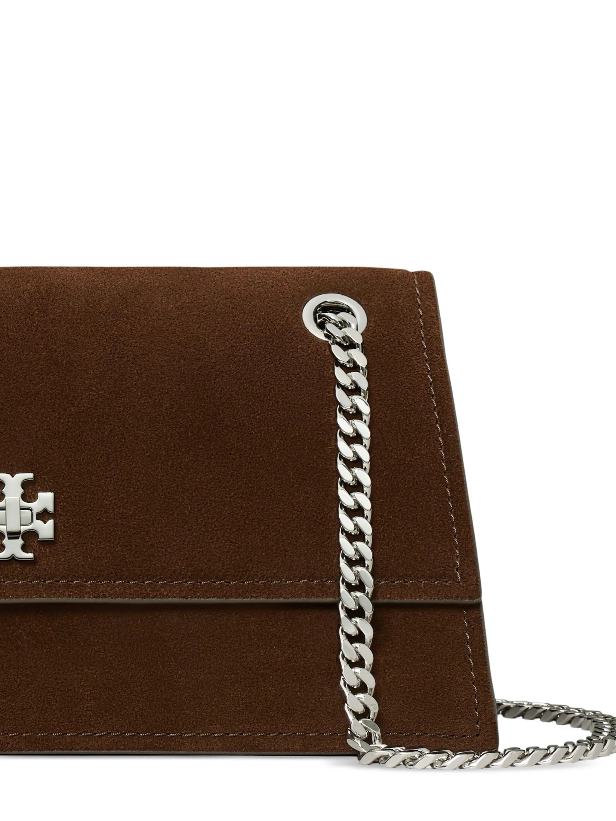 Kira suede shoulder bag