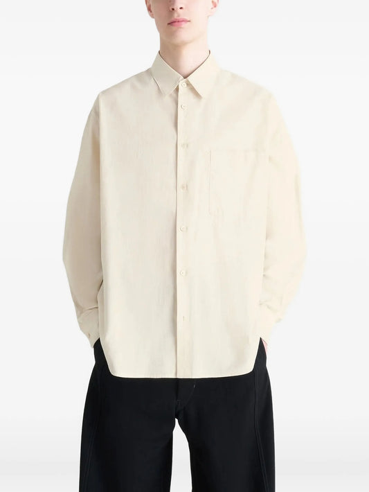 long-sleeve pocket shirt