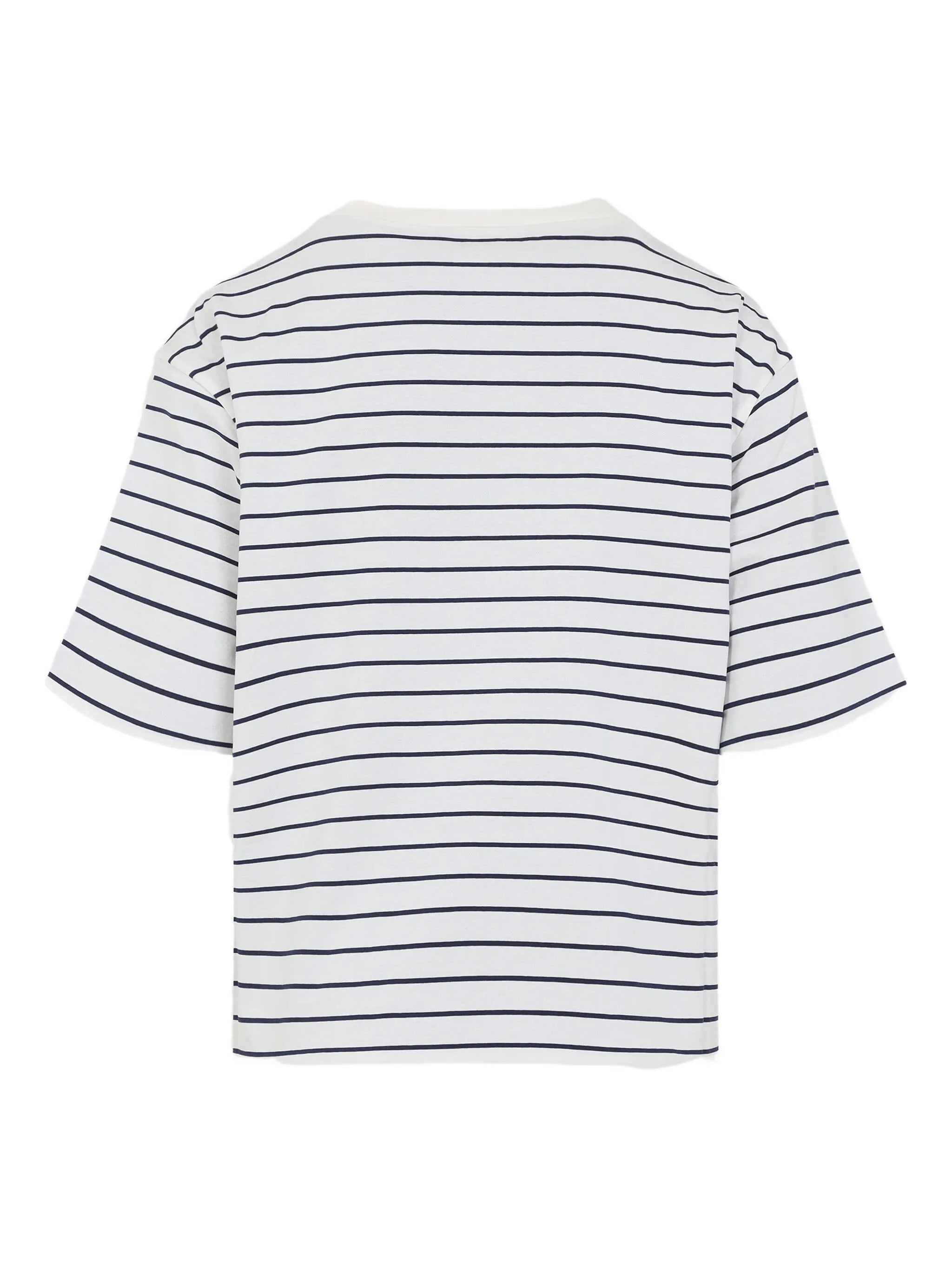 striped logo T-shirt