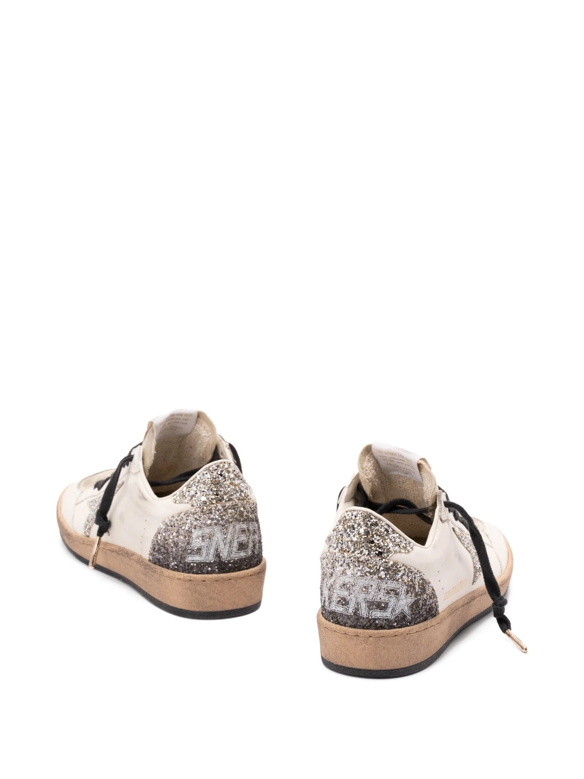 Ball Star glitter-star sneakers