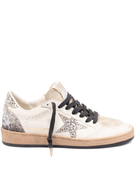 Ball Star glitter-star sneakers