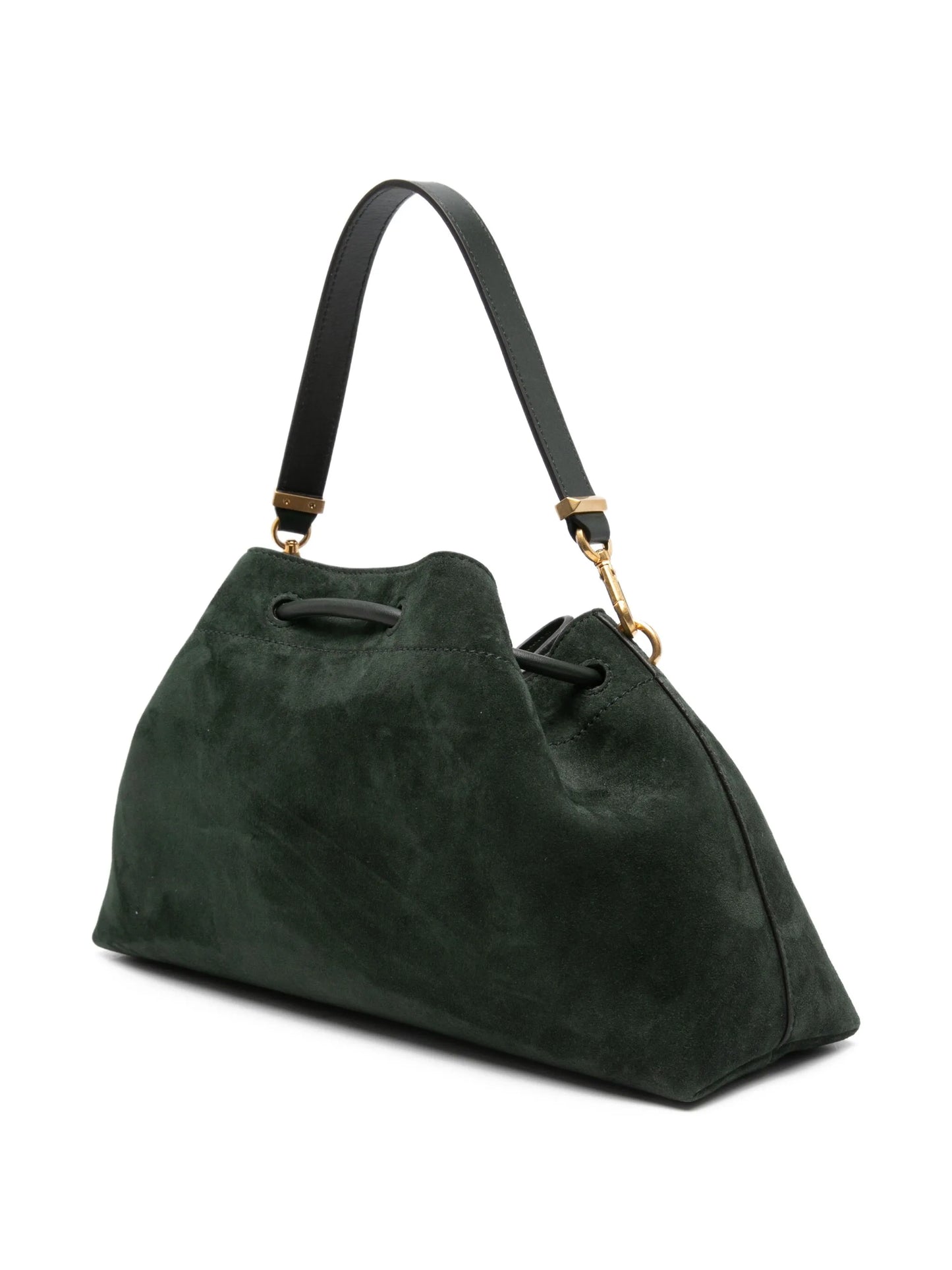 Bon Bon suede bucket bag