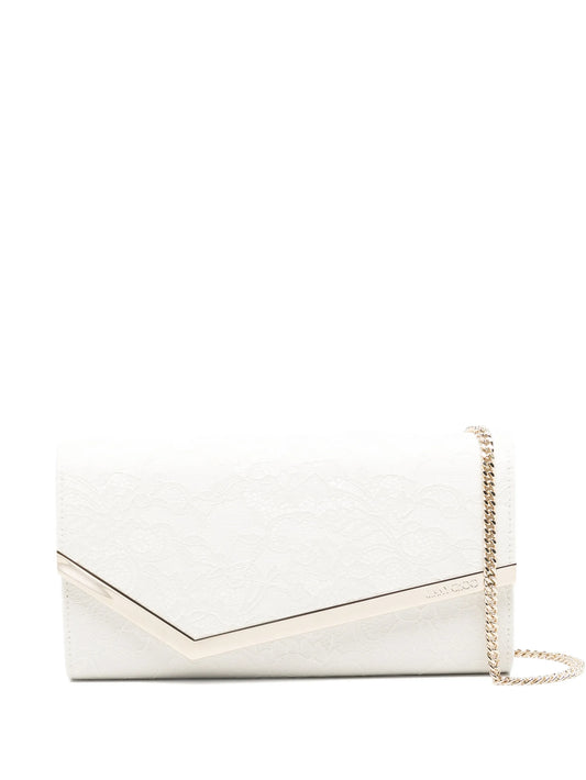 Emmie lace clutch bag