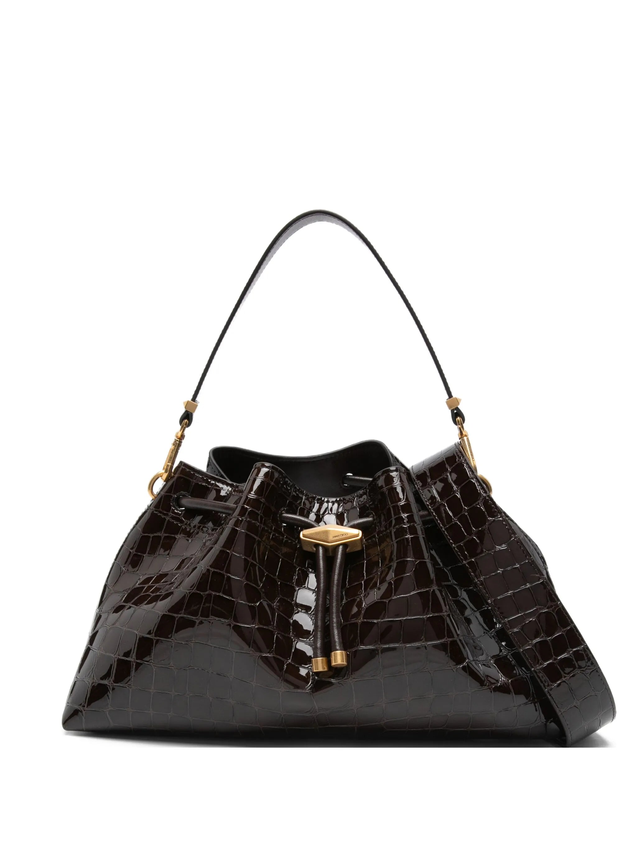 Bon Bon croc-effect bucket bag