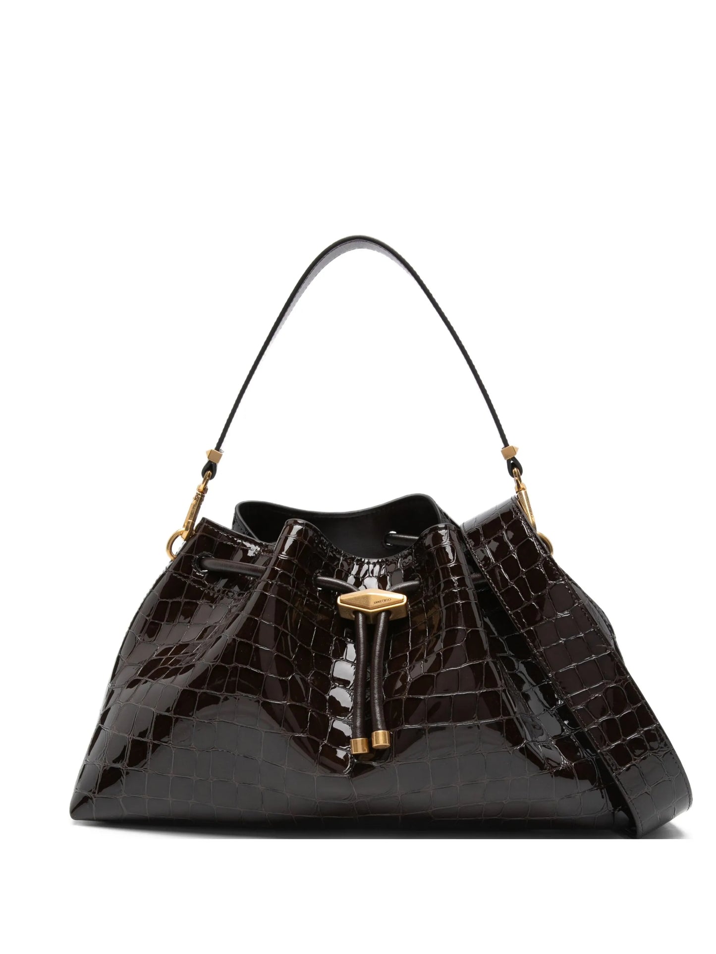 Bon Bon croc-effect bucket bag