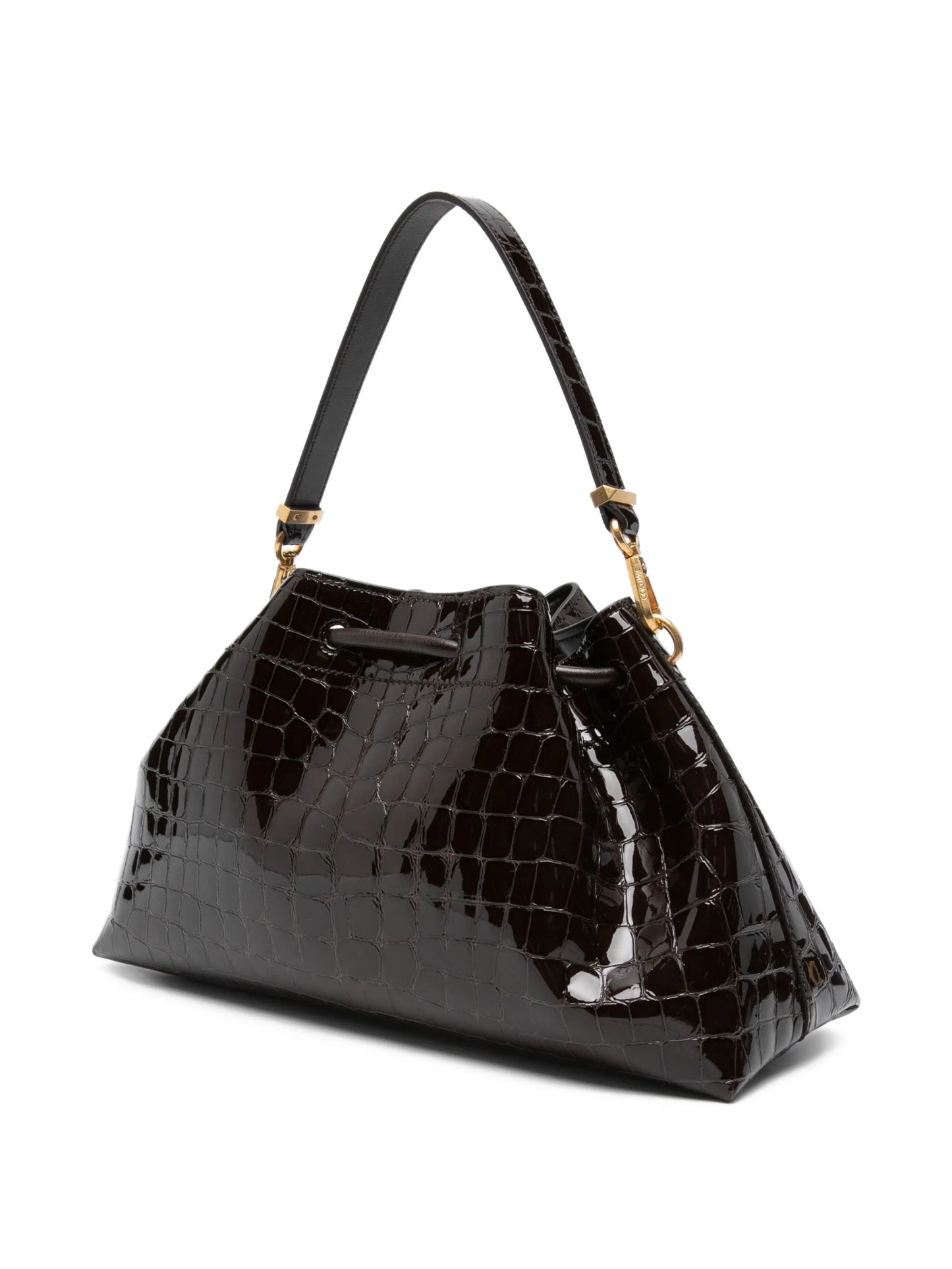 Bon Bon croc-effect bucket bag