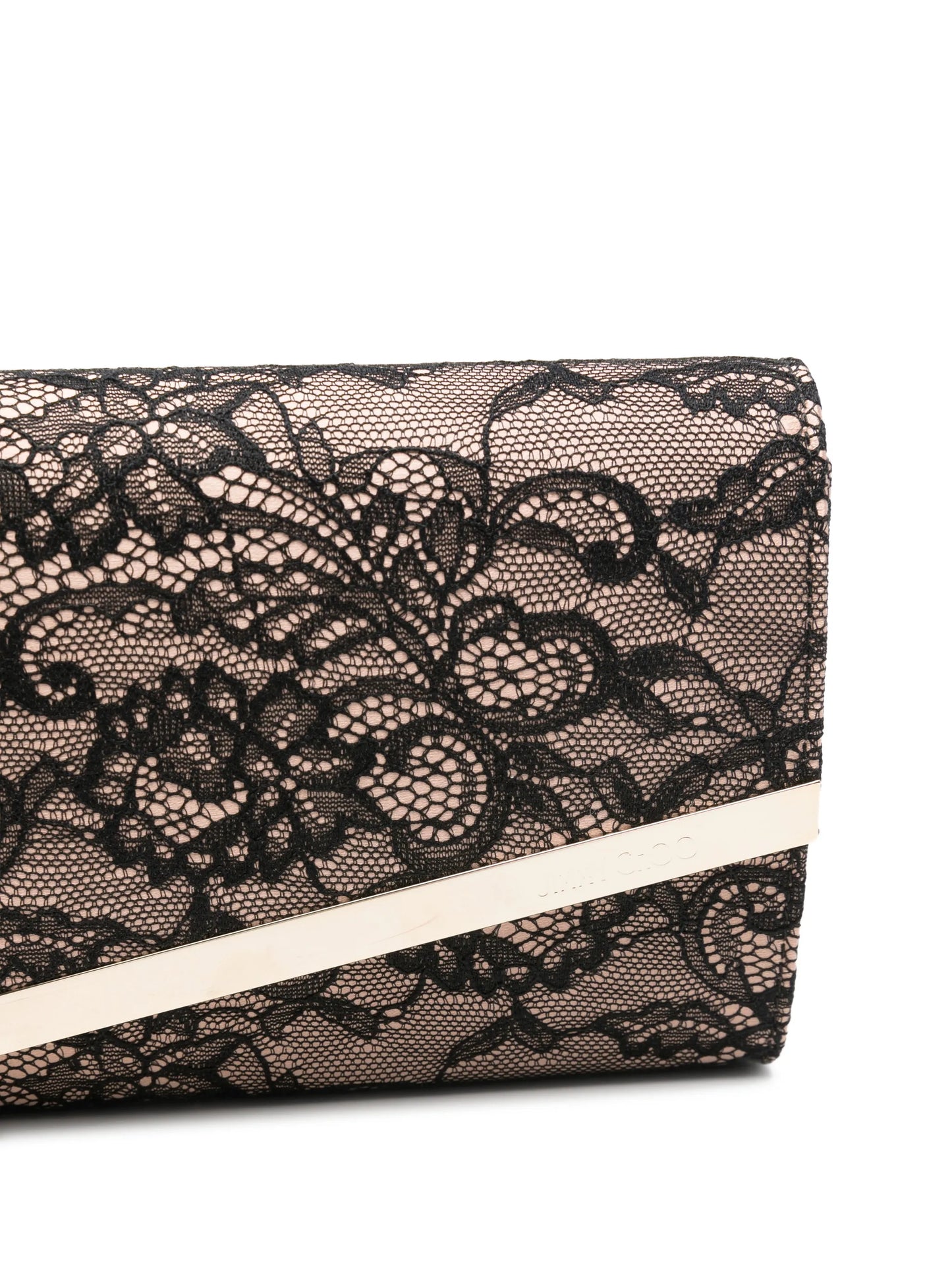 Emmie lace chain clutch bag