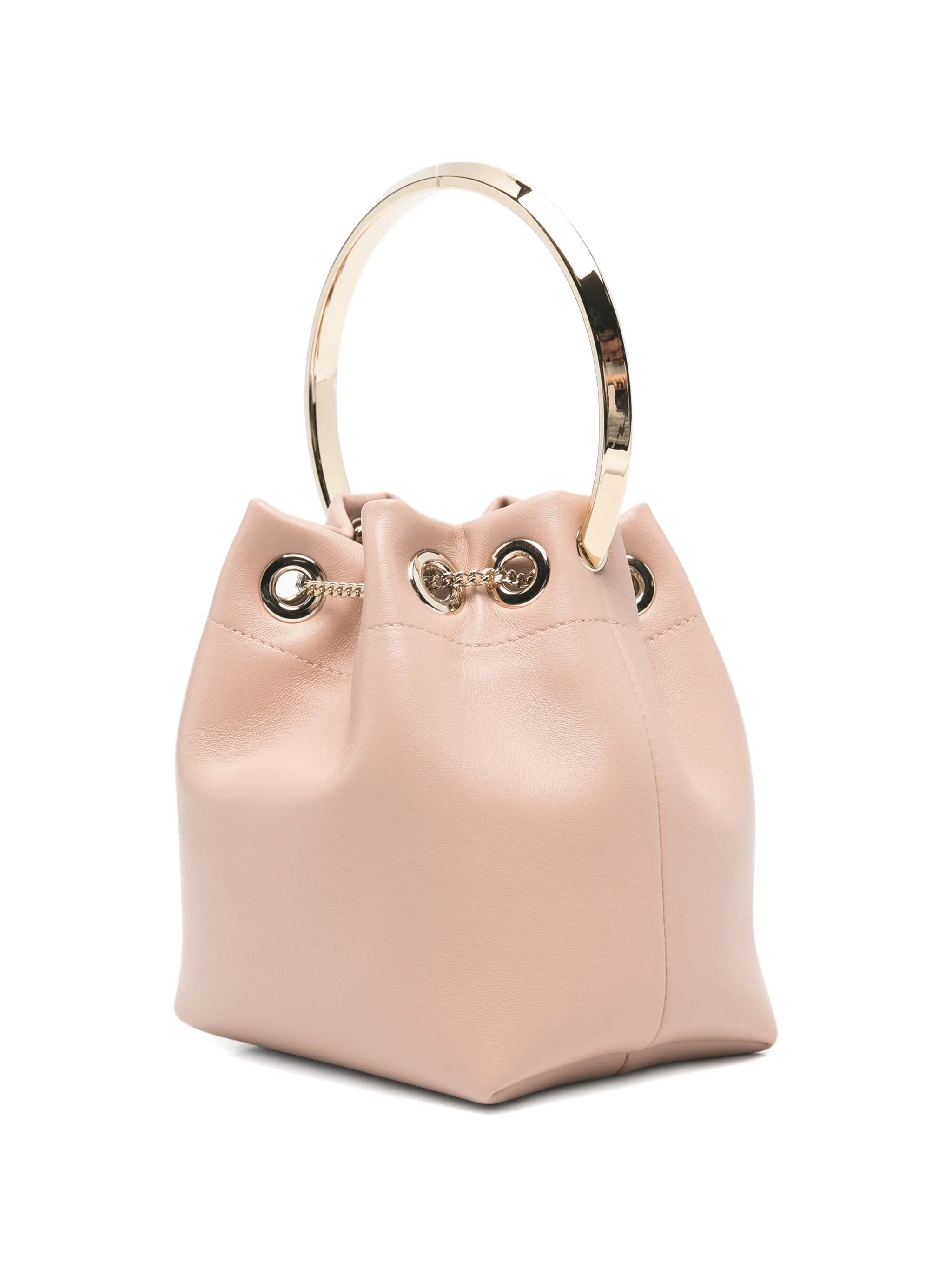 Bon Bon pearl-embellished bucket bag