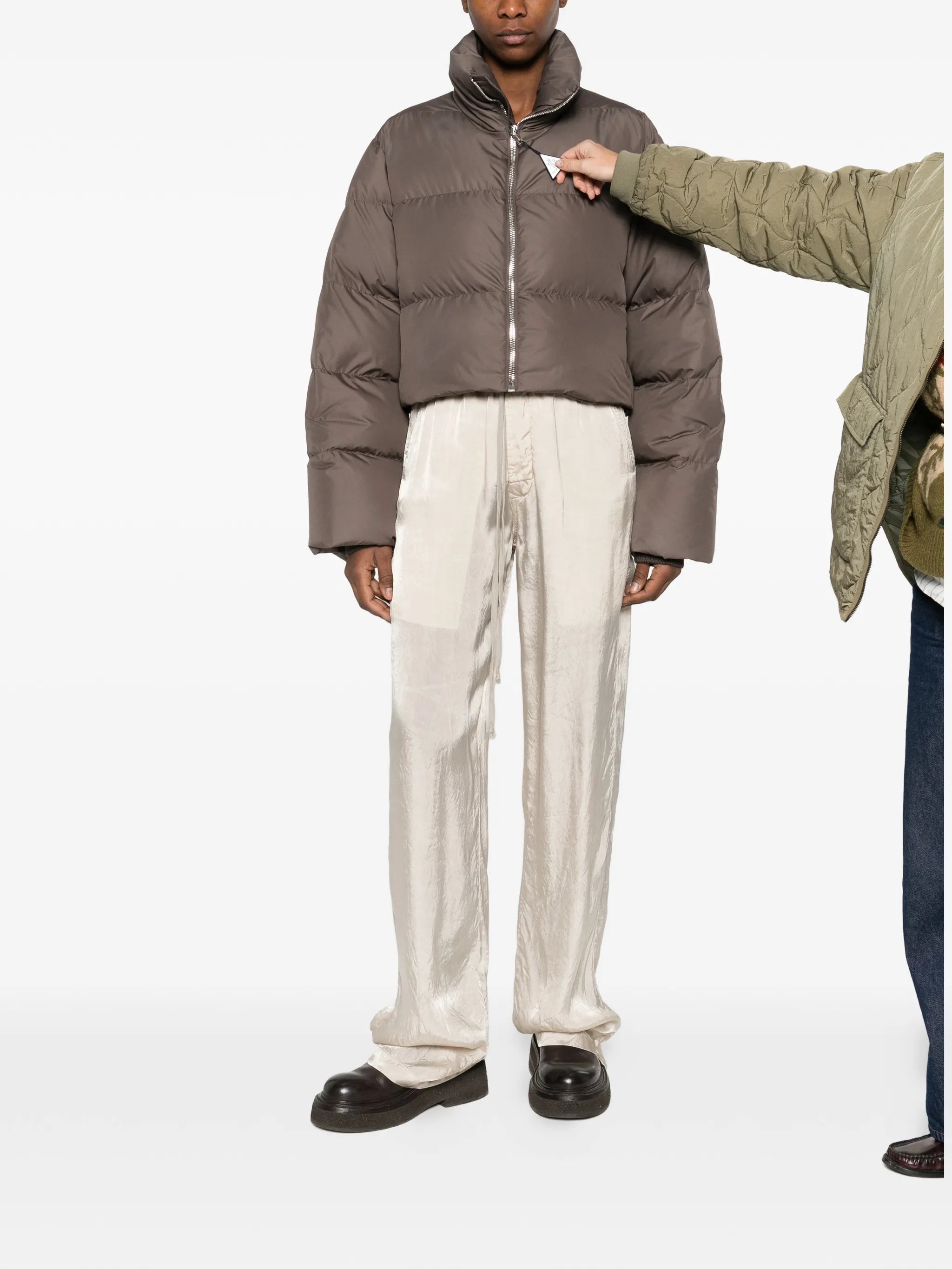 Cyclopic padded jacket