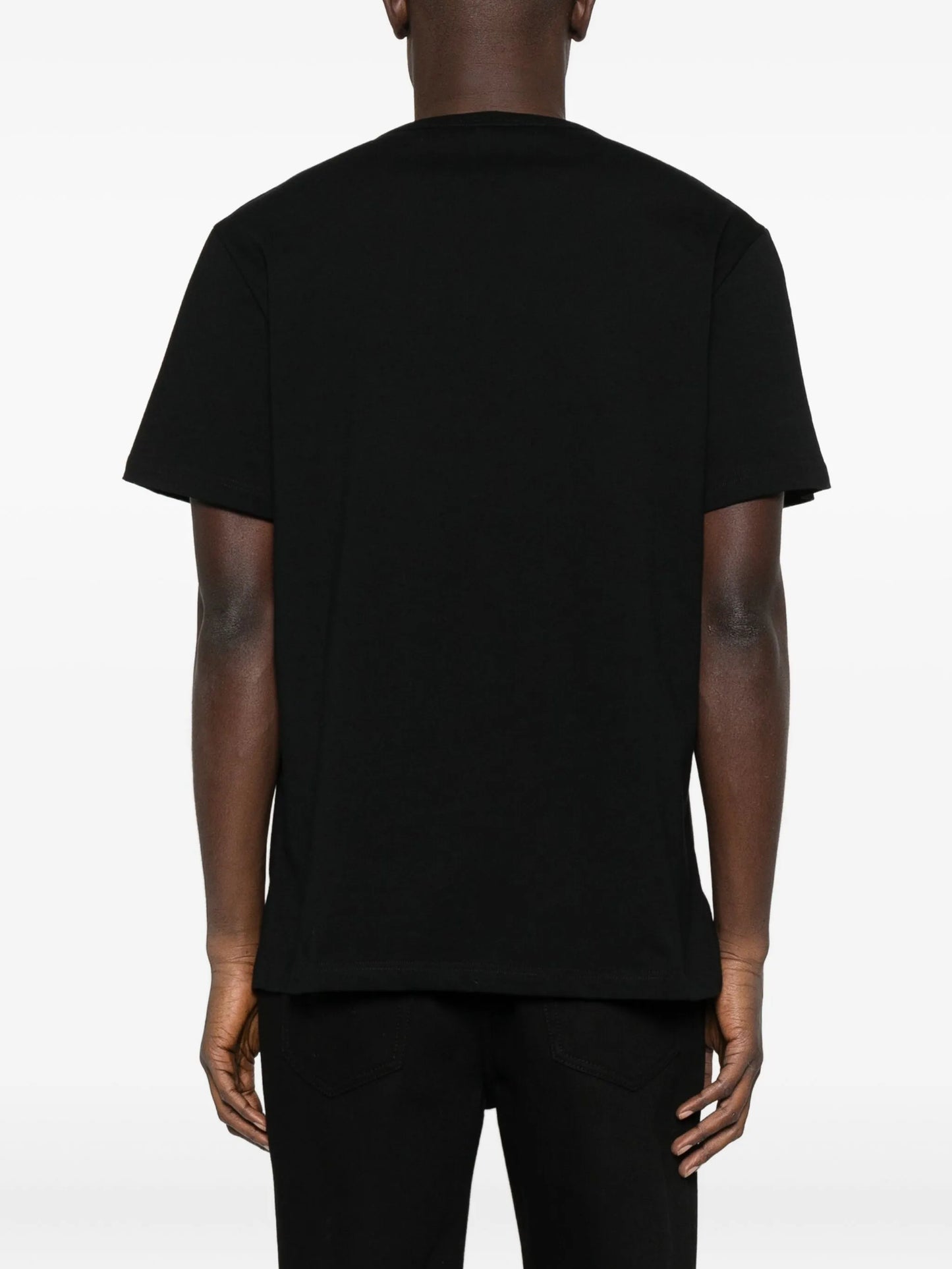 moth-embroidered T-shirt