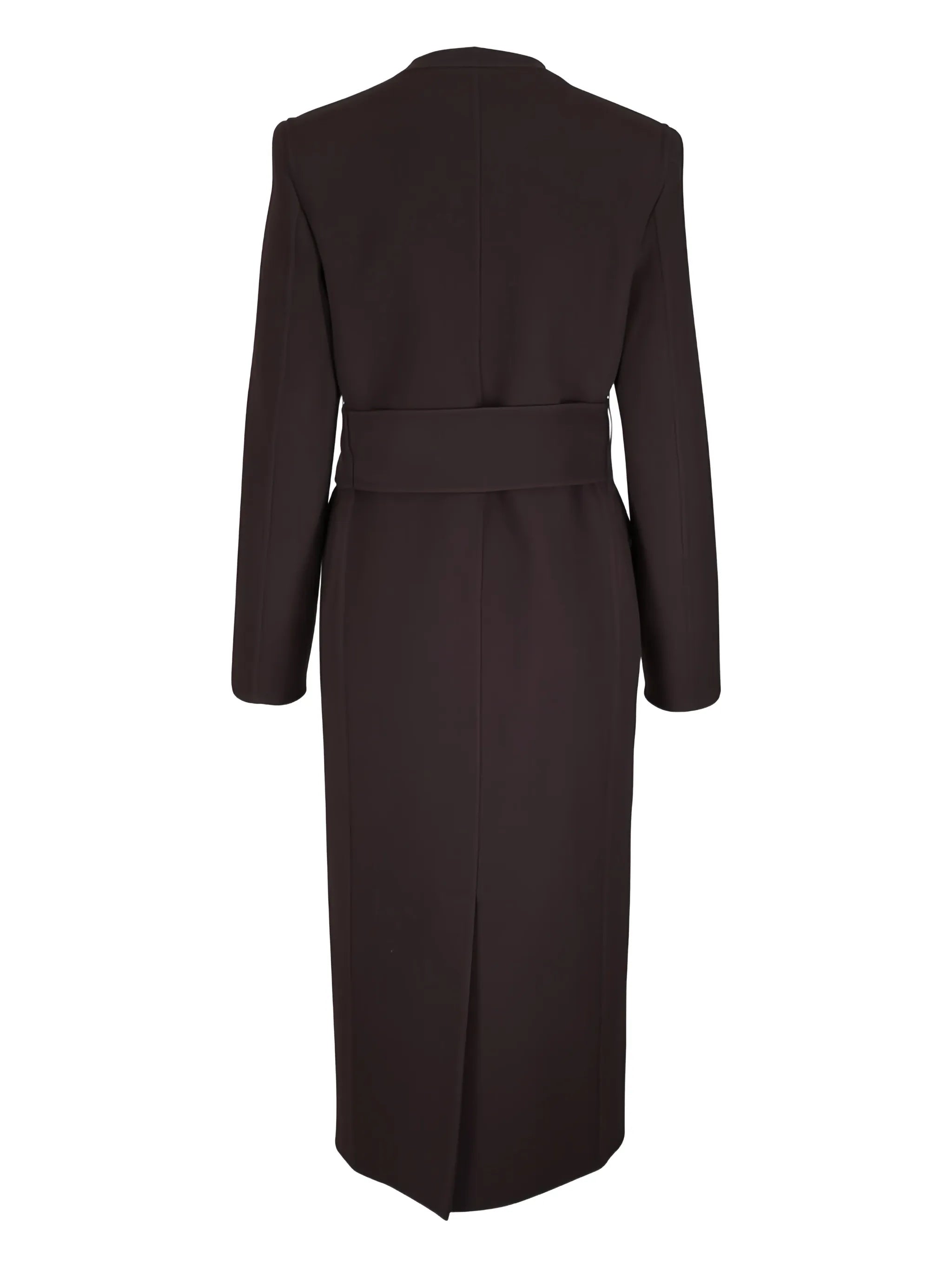 belted wrap coat