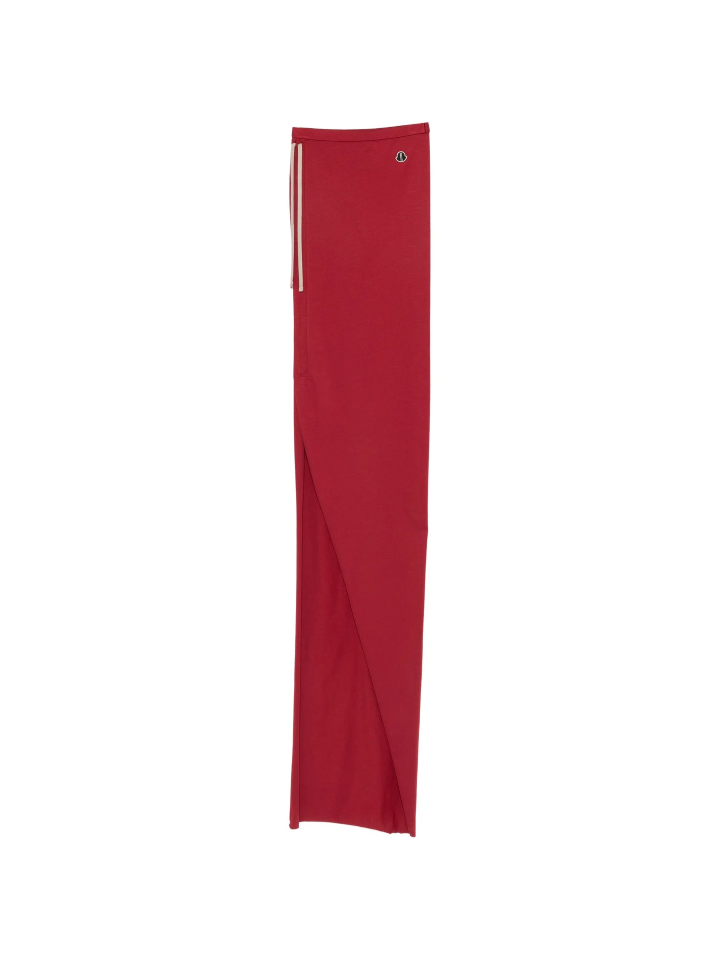 drawstring-split jersey maxi skirt