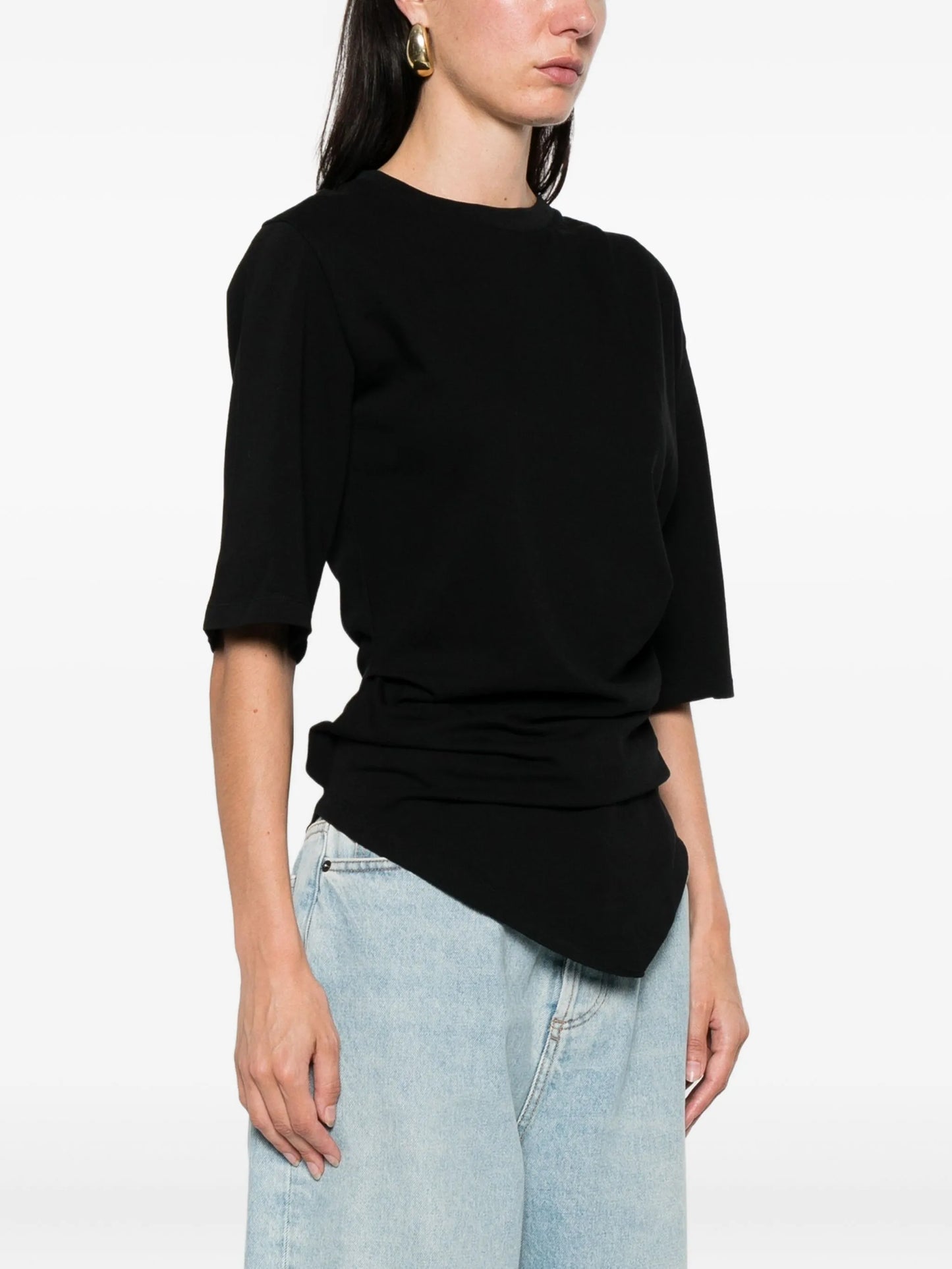 draped T-shirt