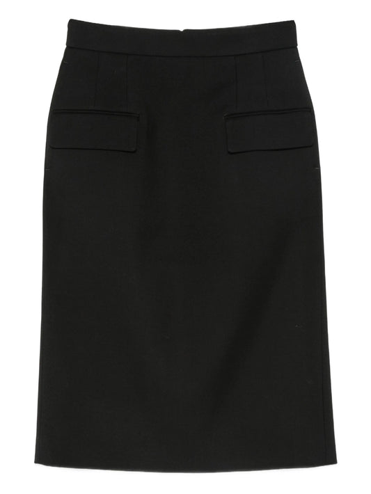 pocket-detail skirt
