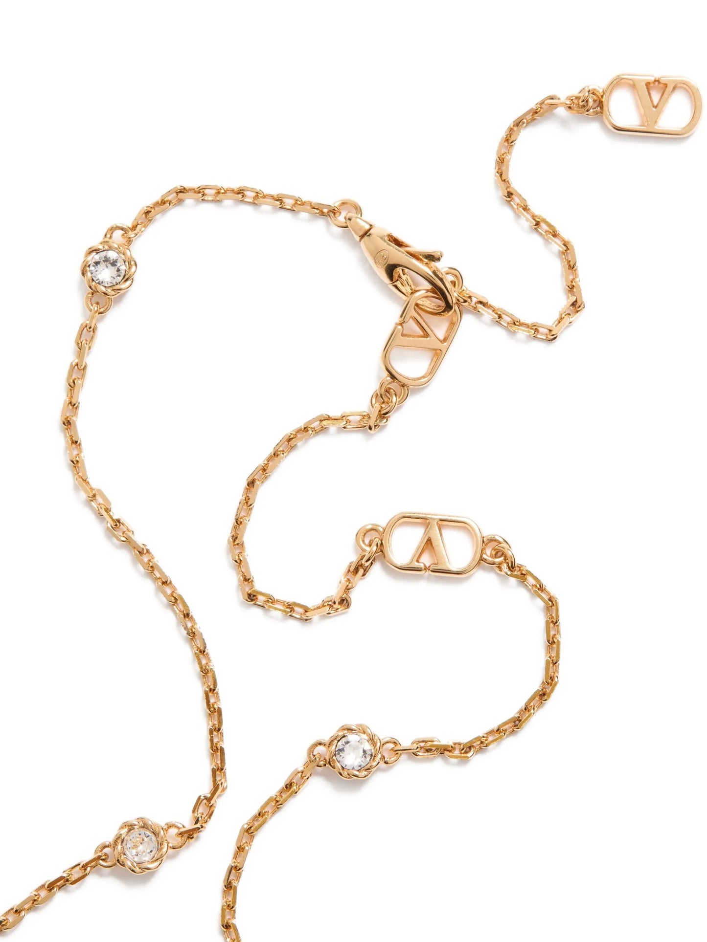 Cherryfic crystal-embellished necklace