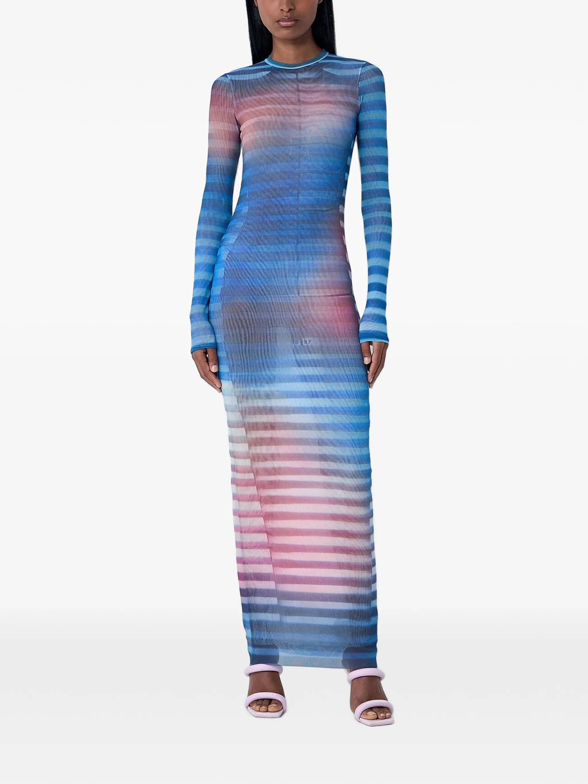 The Long Air long-sleeve maxi dress