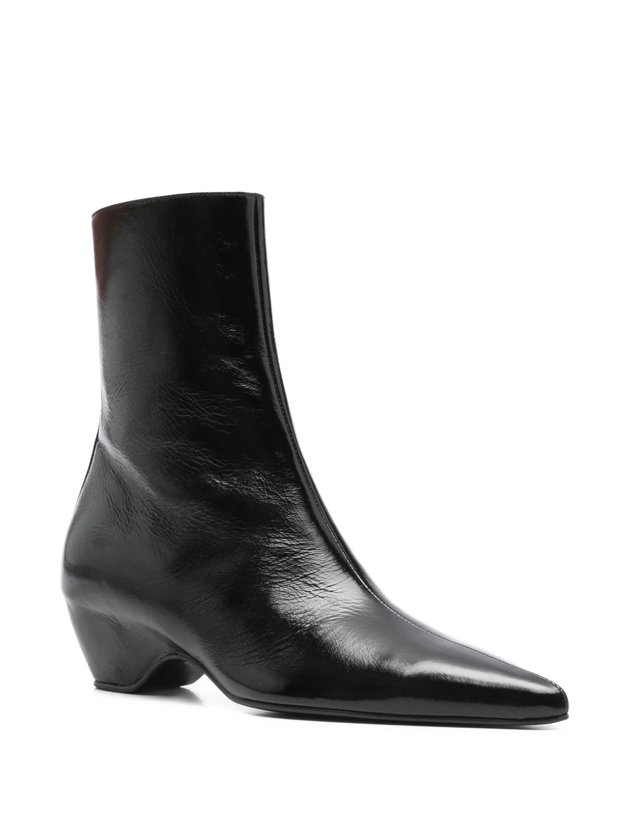 Arizona pointed-toe calf leather ankle boots