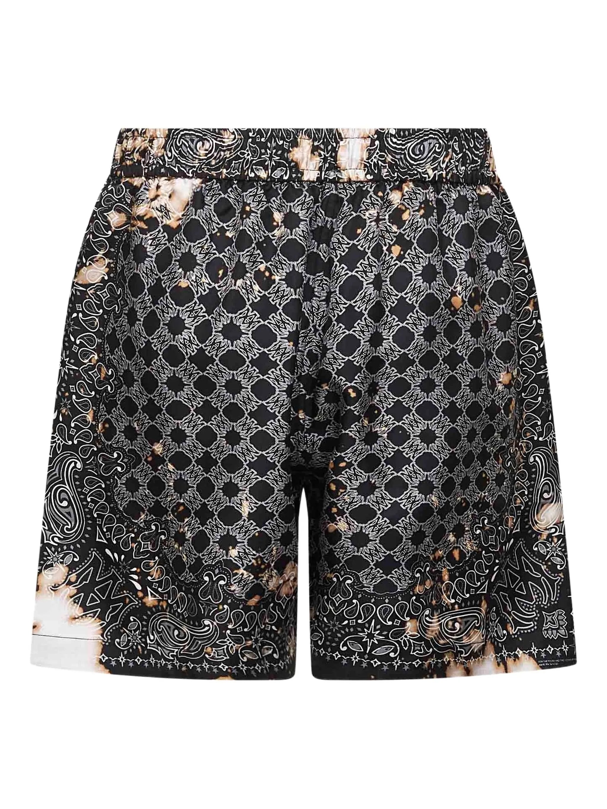 bandana-print shorts