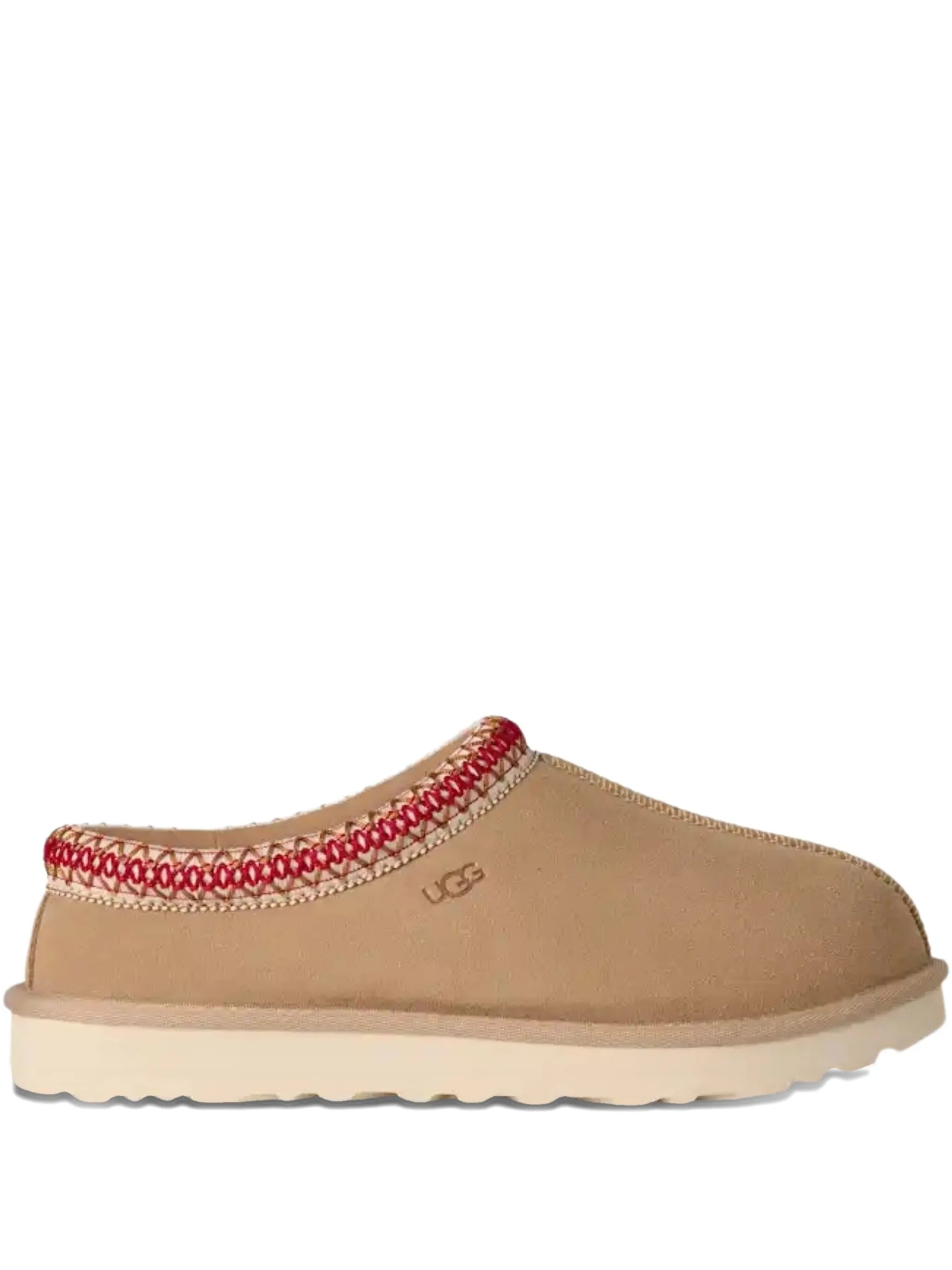 Tazz II braided-trim shearling-lined slippers