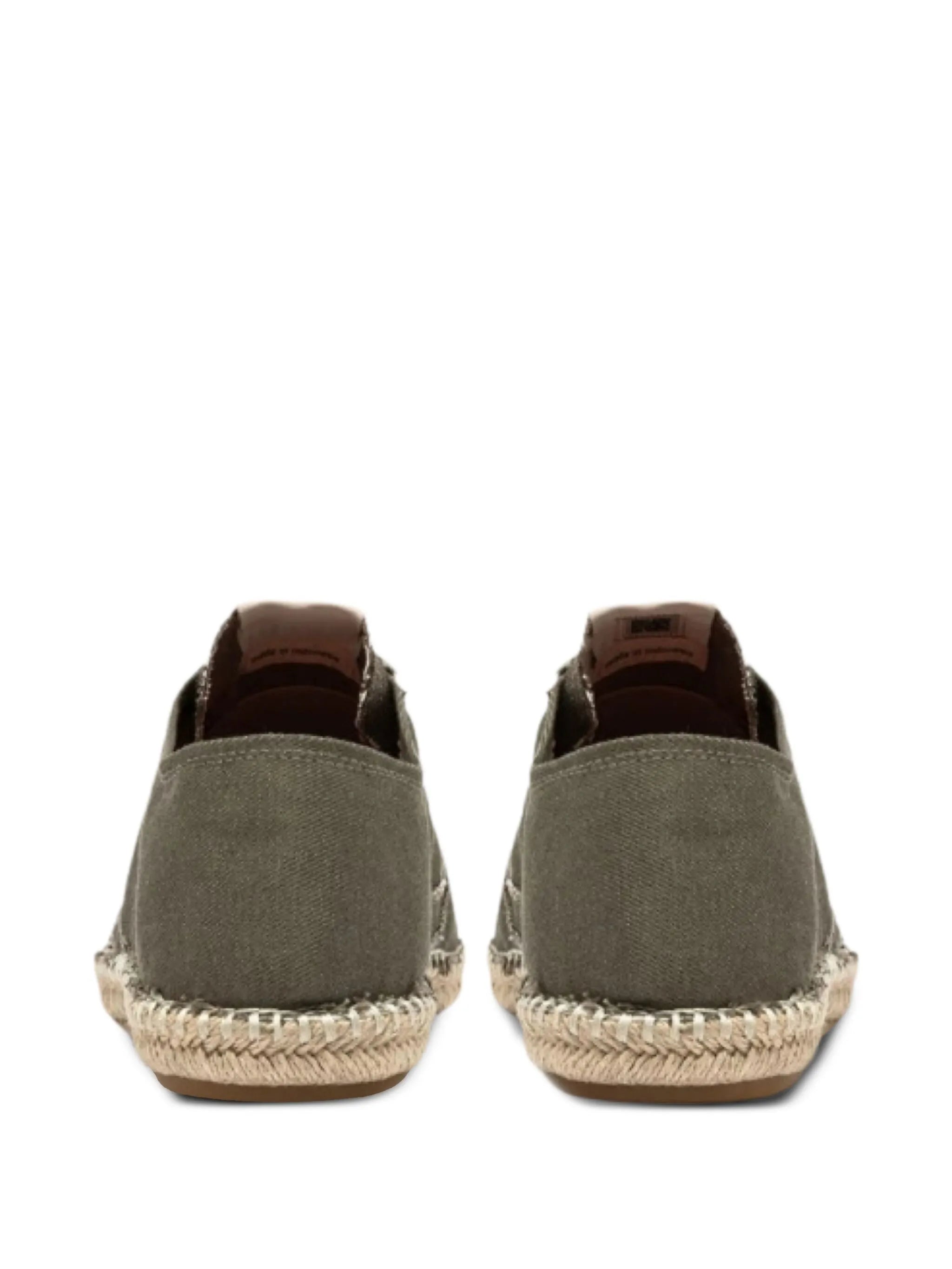 lace-up jute sneakers