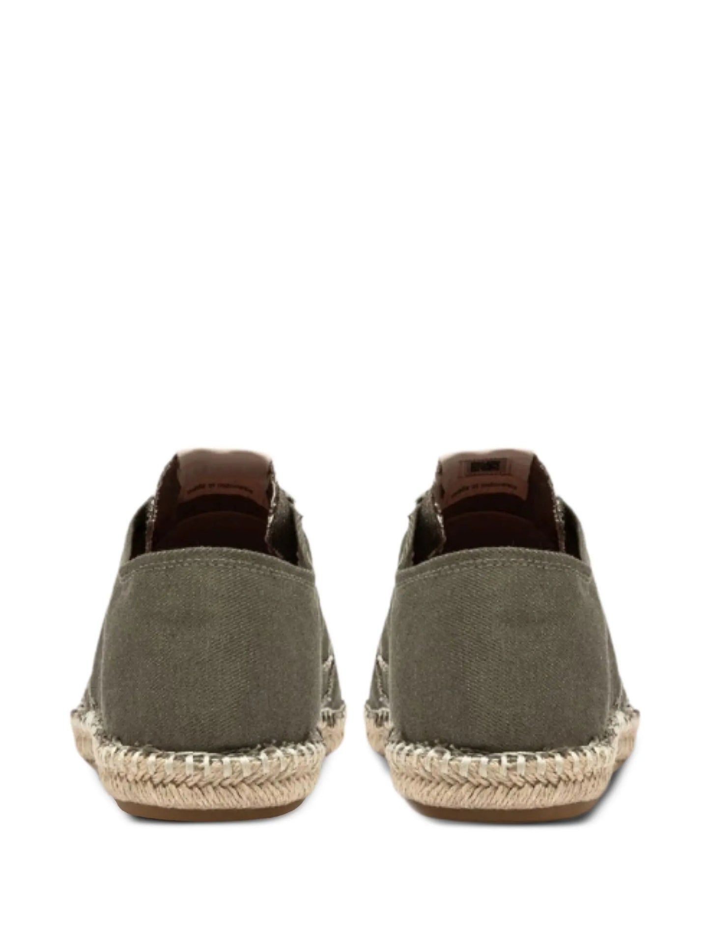 lace-up jute sneakers