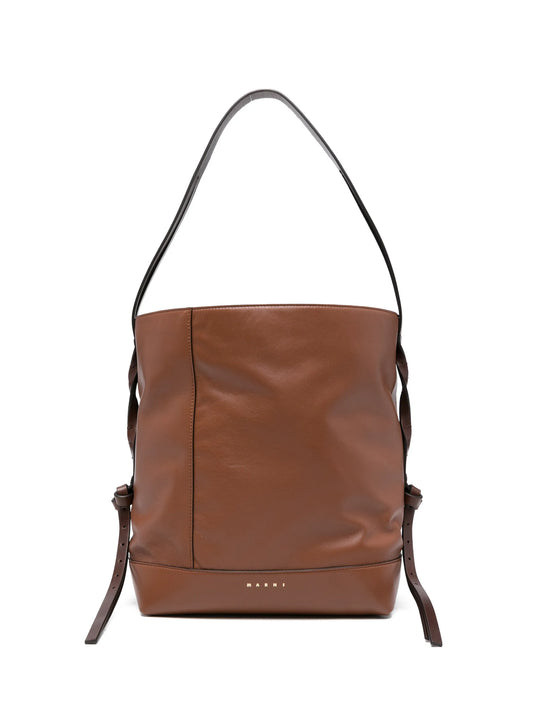 logo-detail shoulder bag