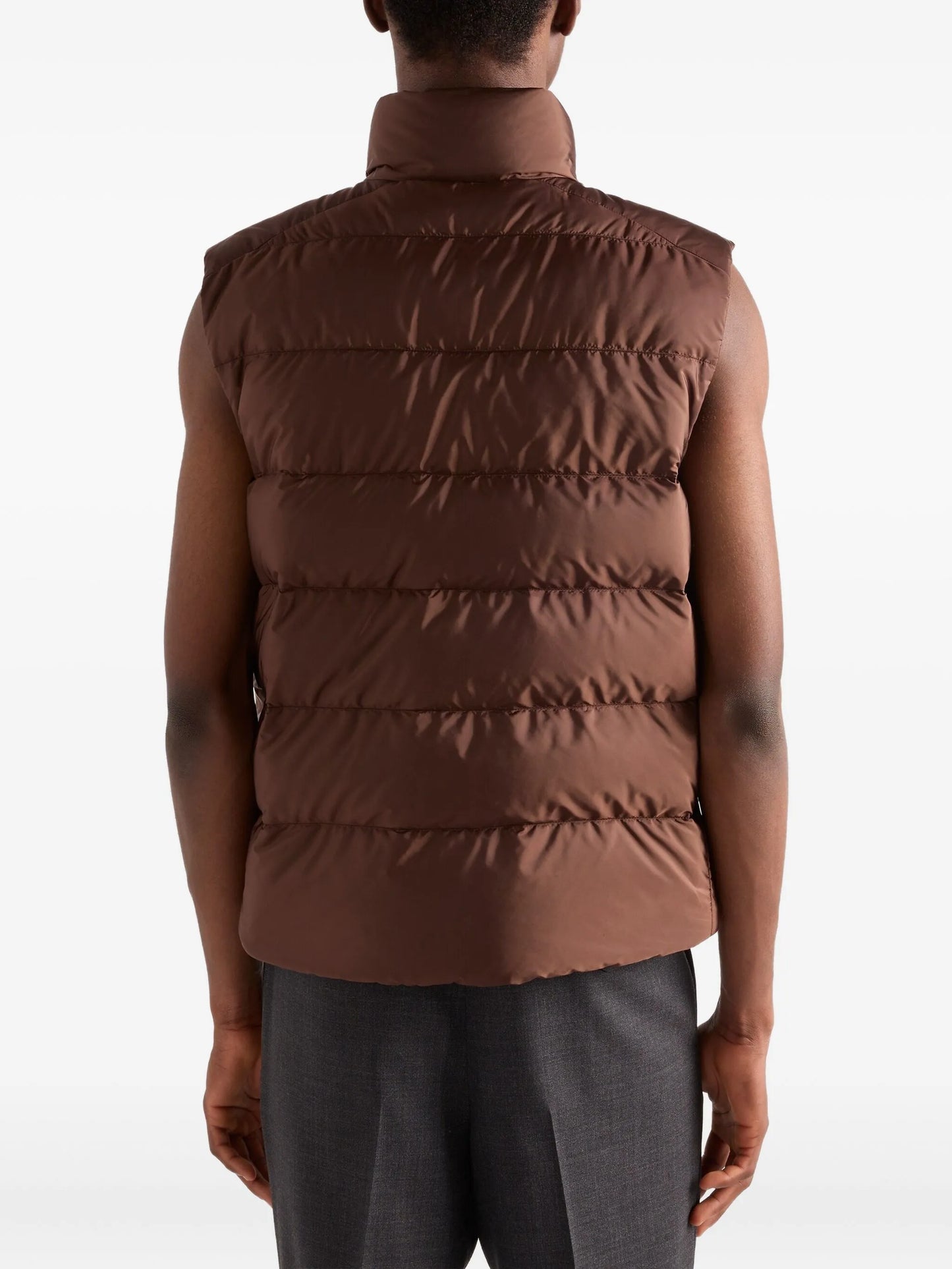quilted padded vest