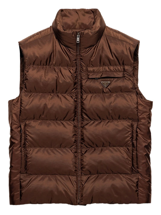 quilted padded vest