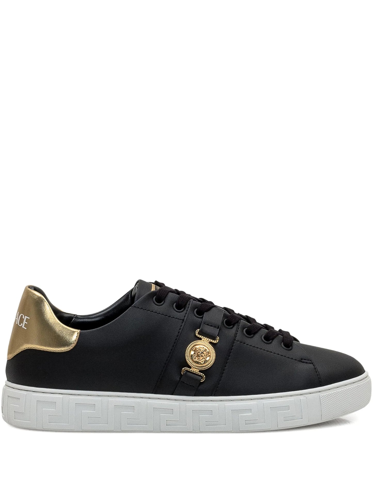 Greca leather sneakers