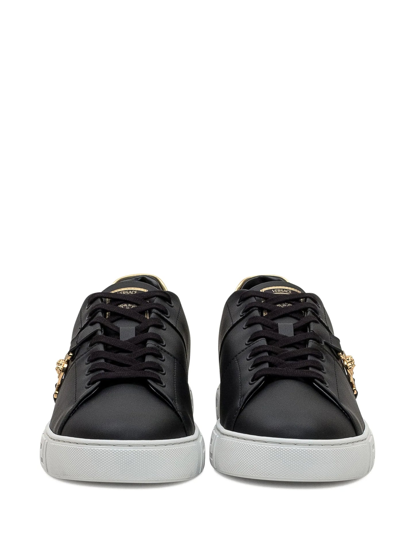 Greca leather sneakers