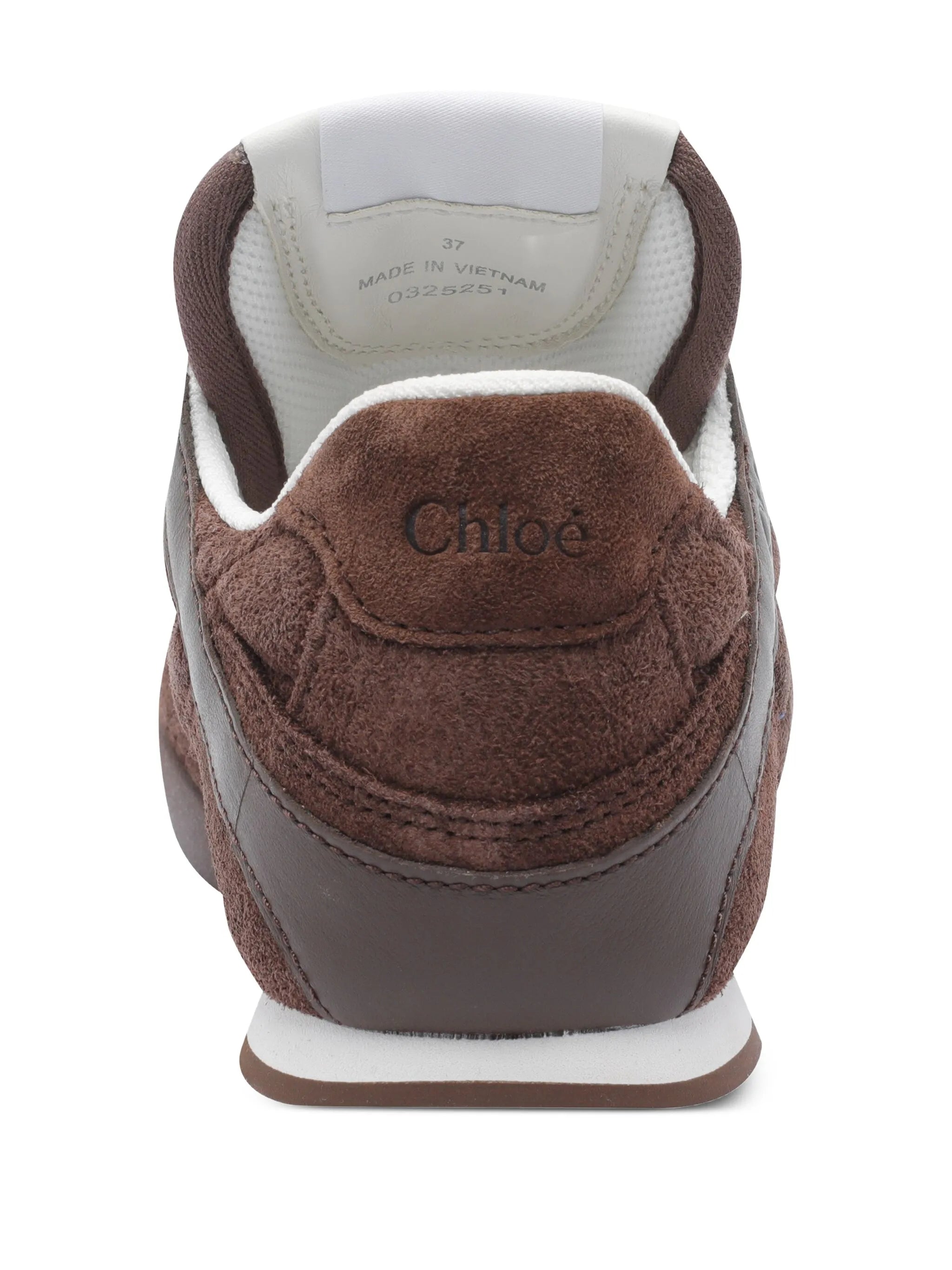 Kick quilted suede sneakers