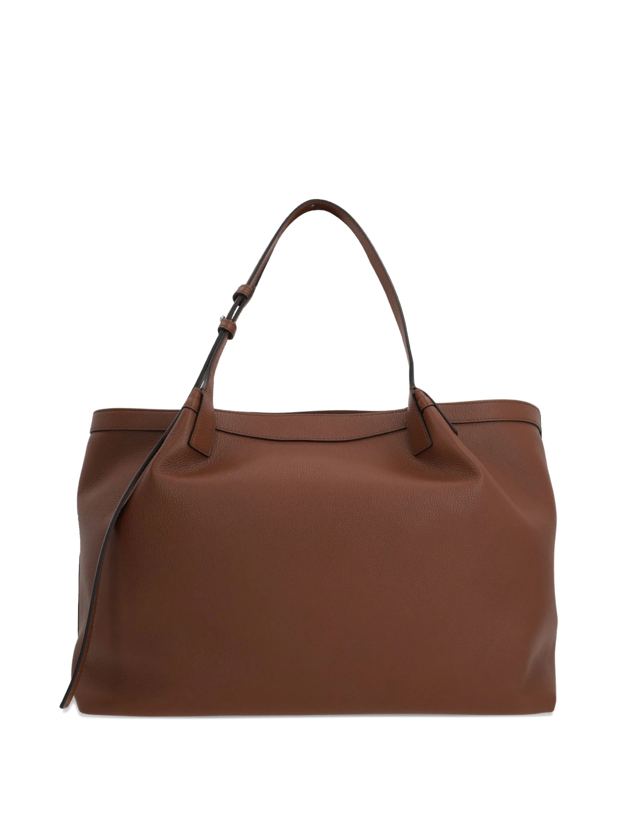 diamond-panel tote bag