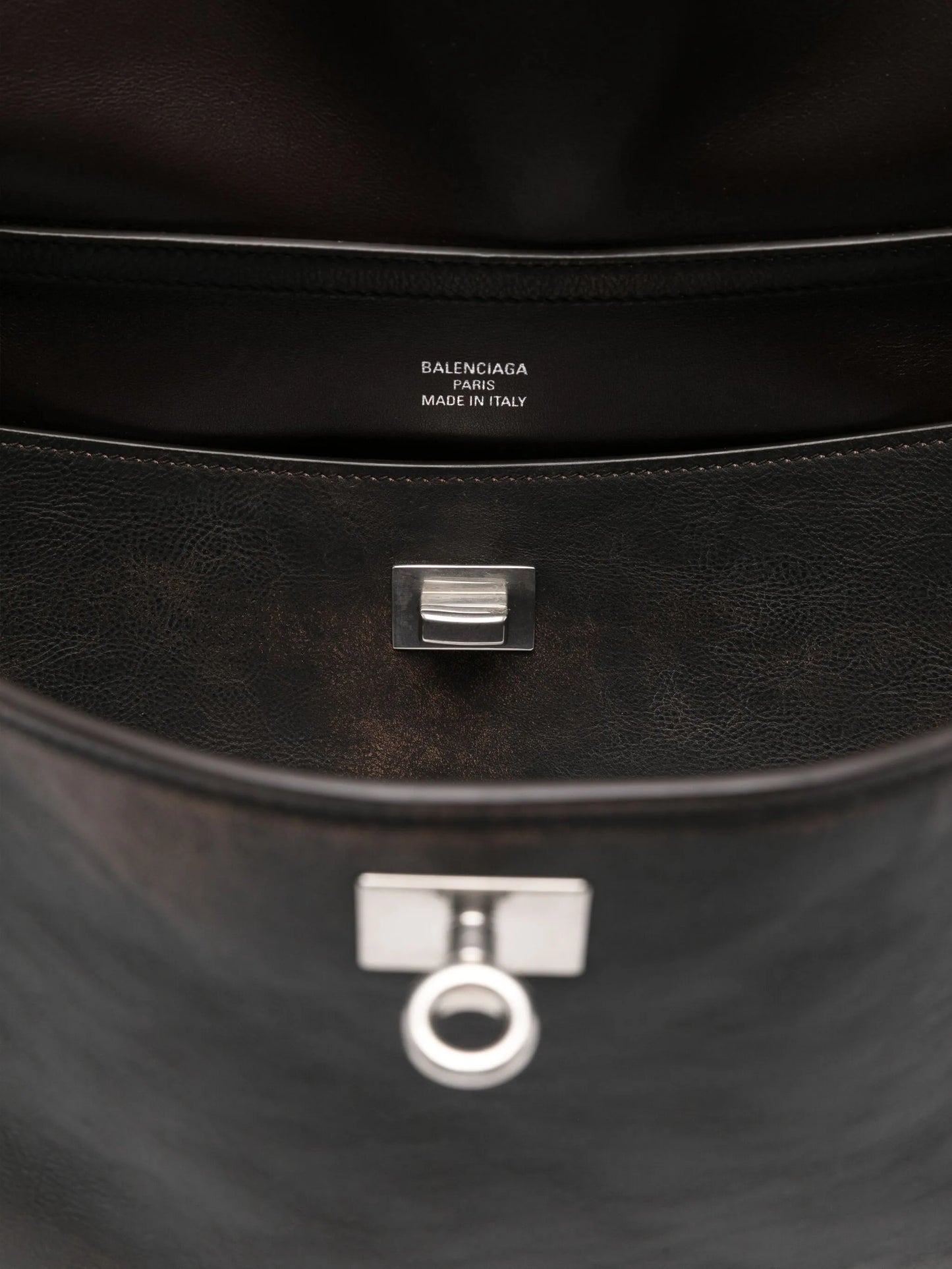 Rodeo flap-closure leather shoulder bag