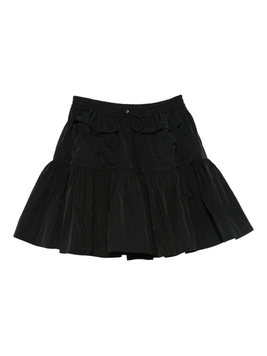 ruffled drawstring skirt