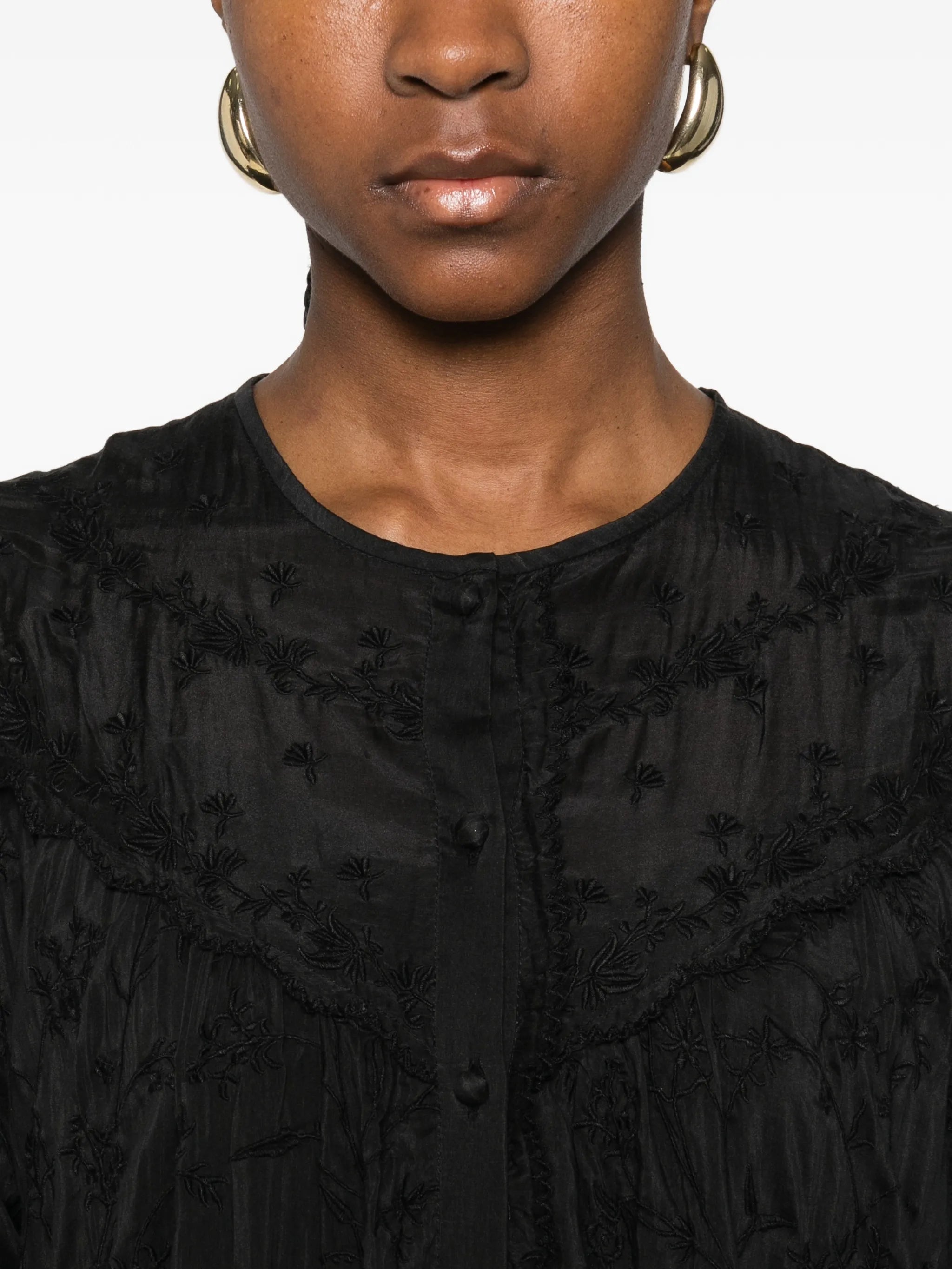 Zame long-sleeved mini dress