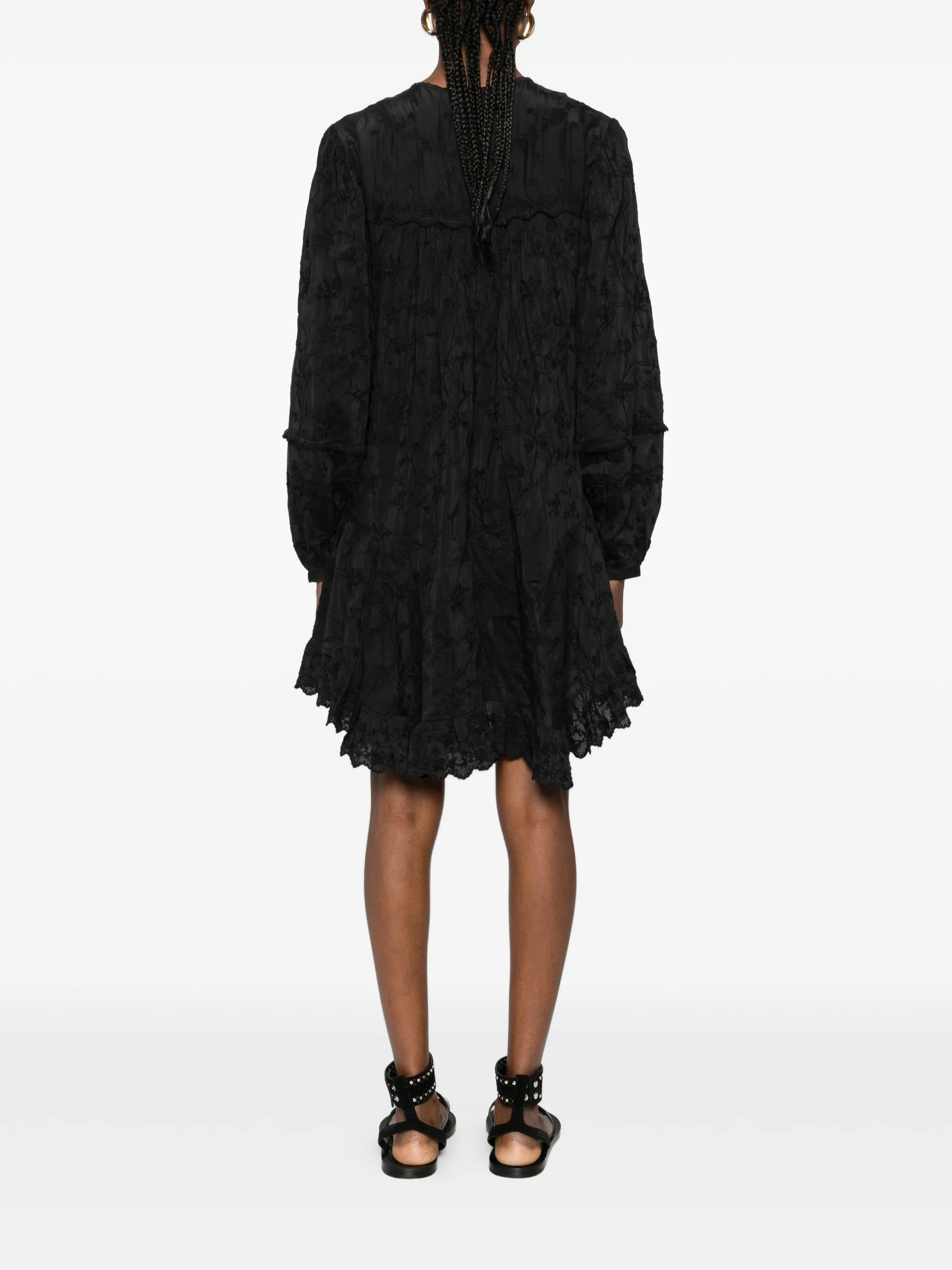 Zame long-sleeved mini dress
