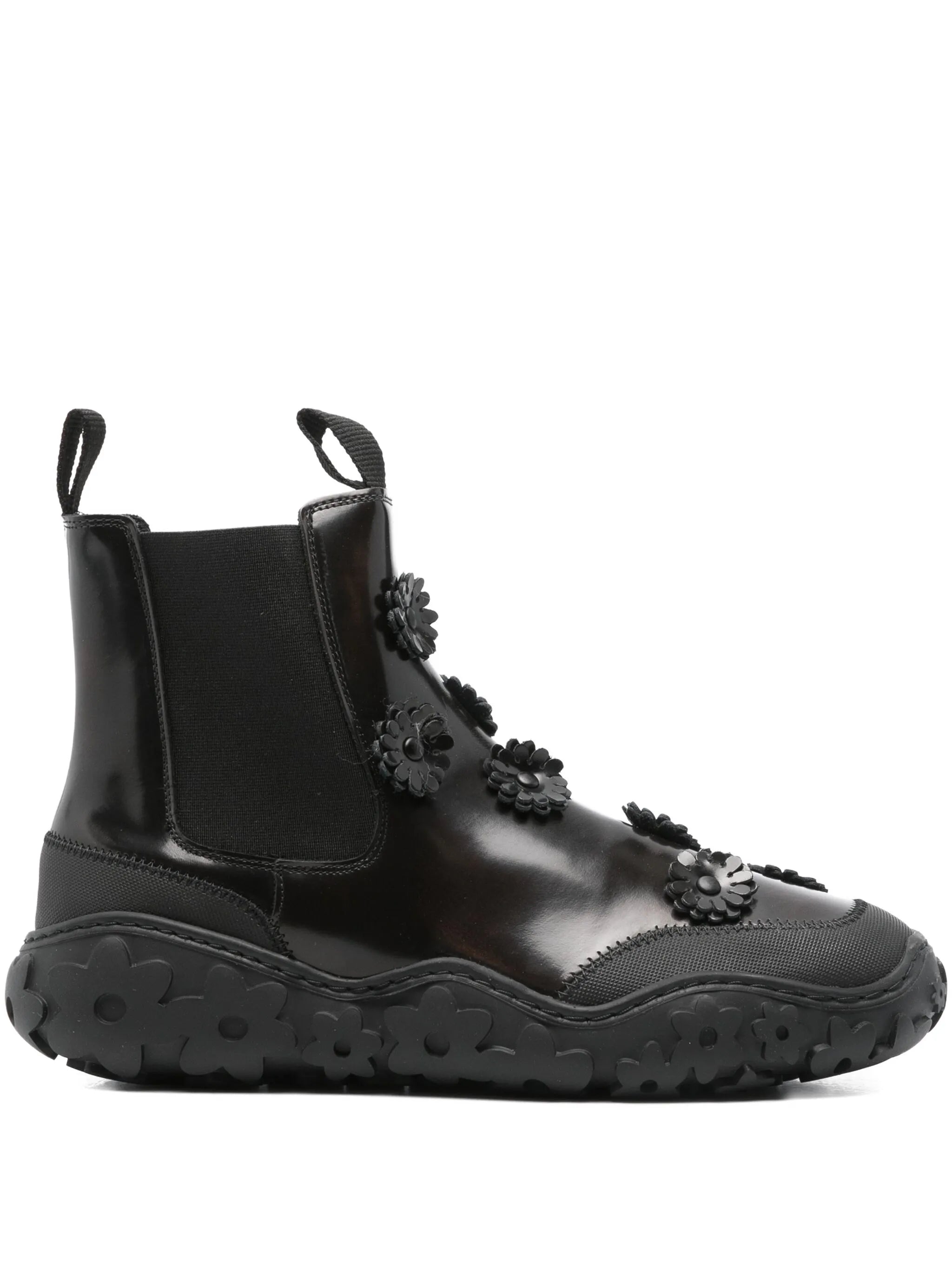Binley flower-embellished chelsea boots