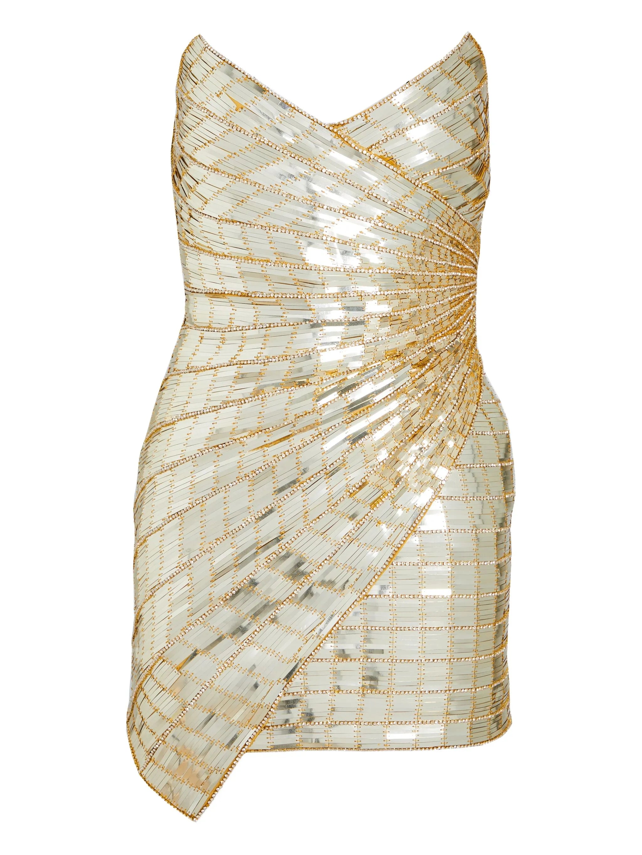 Aura sequined mini dress