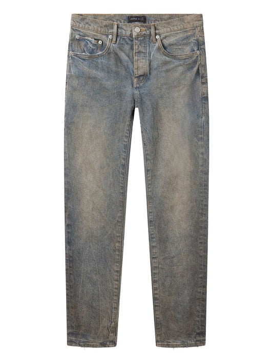 P001 faded-wash jeans