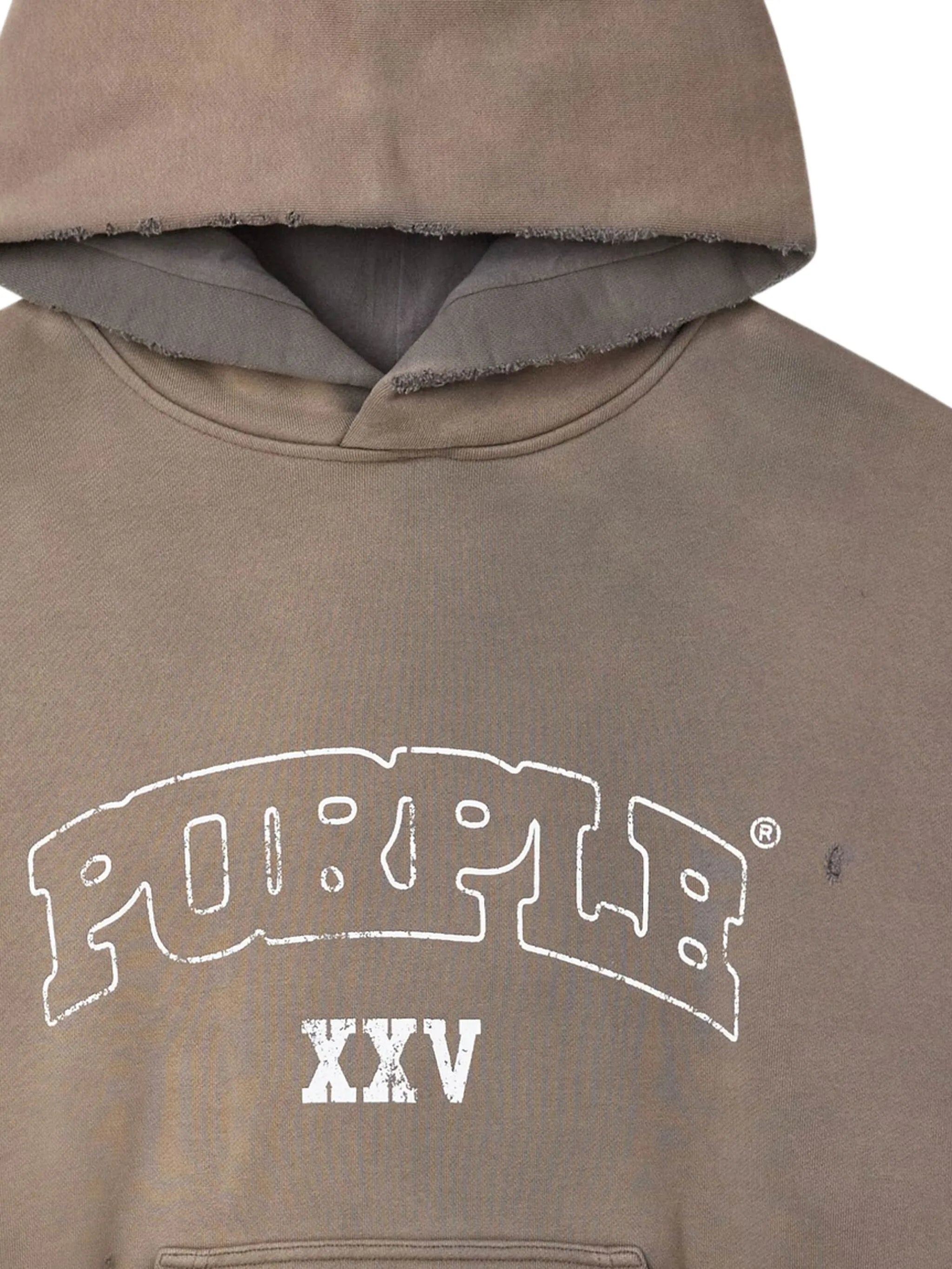 logo-print hoodie