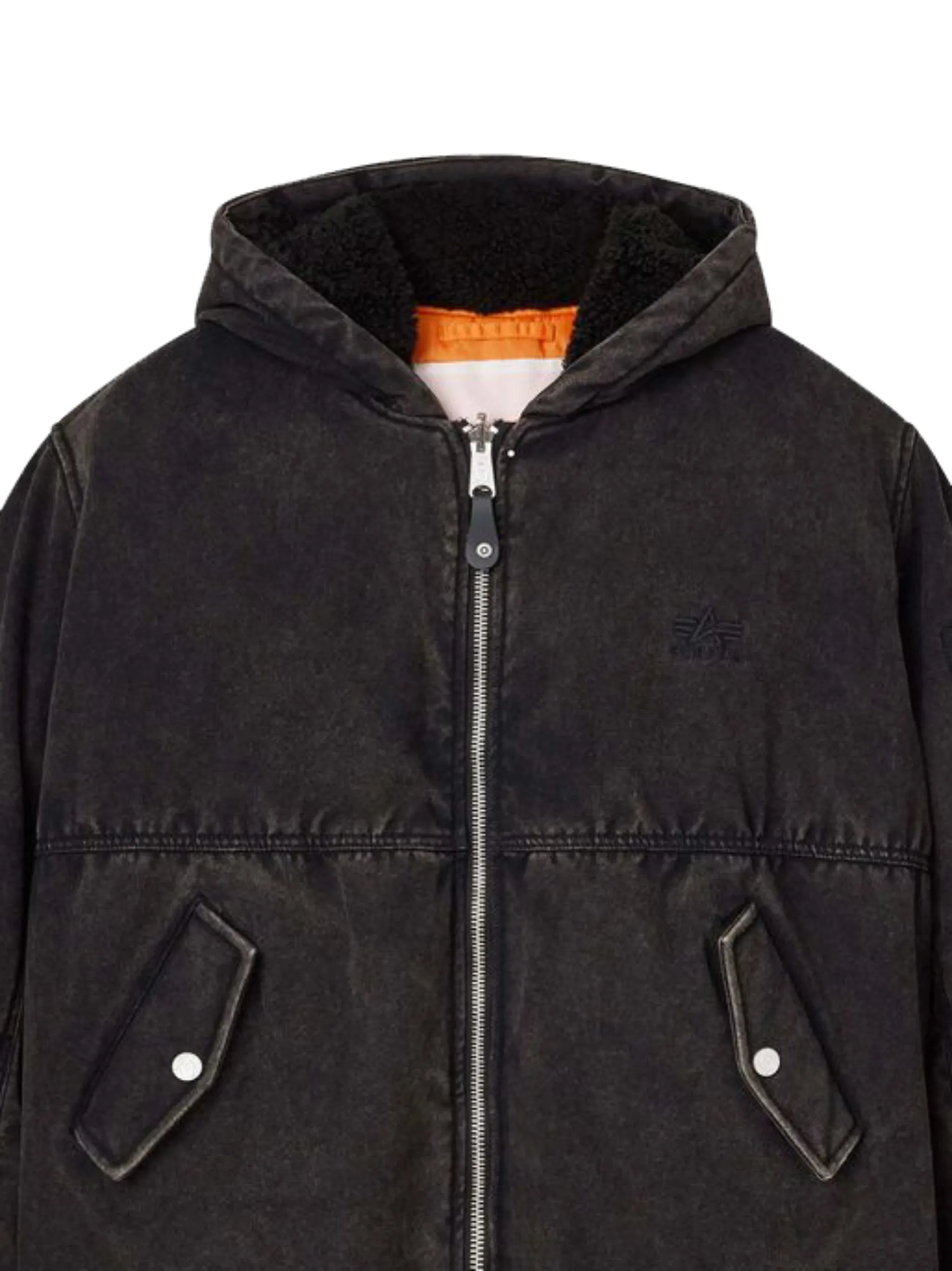 hooded cotton jacket