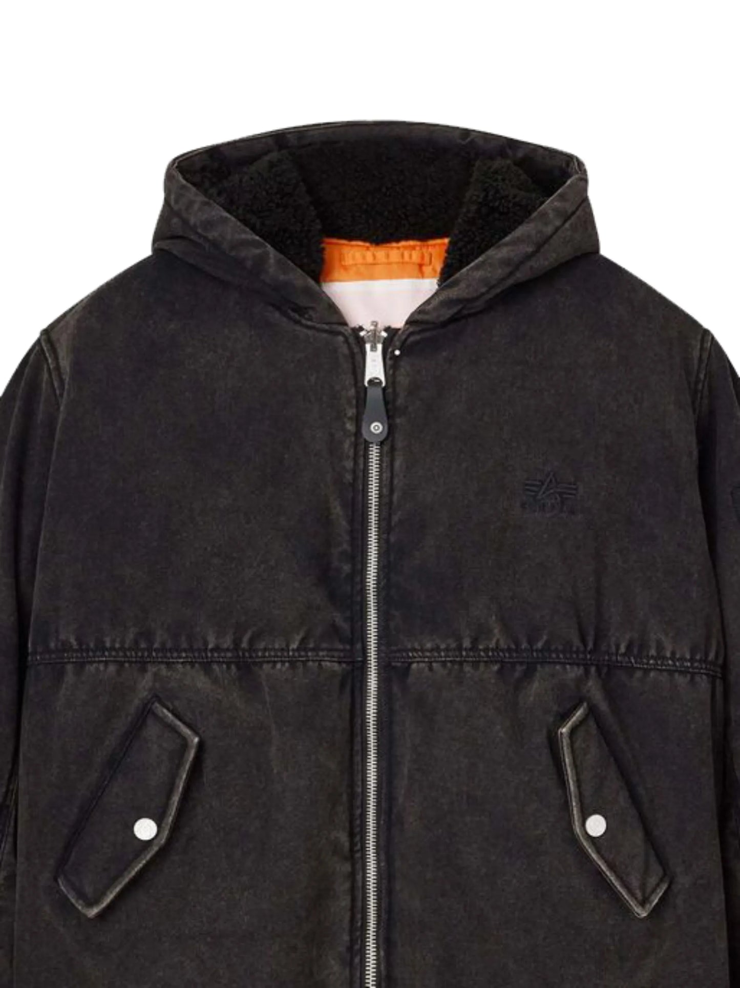 hooded cotton jacket