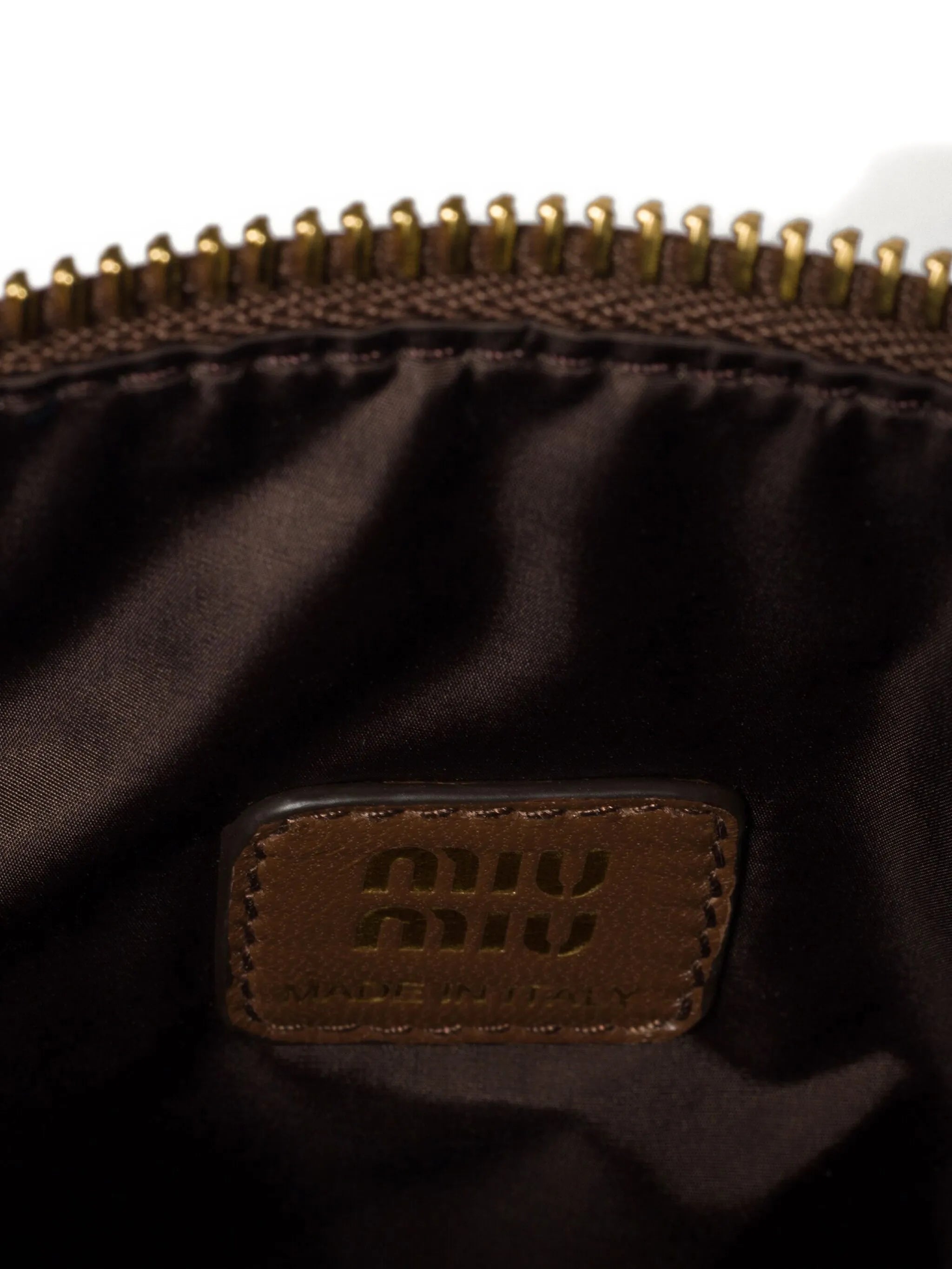 mini ogo-embroidered rope-handle bag