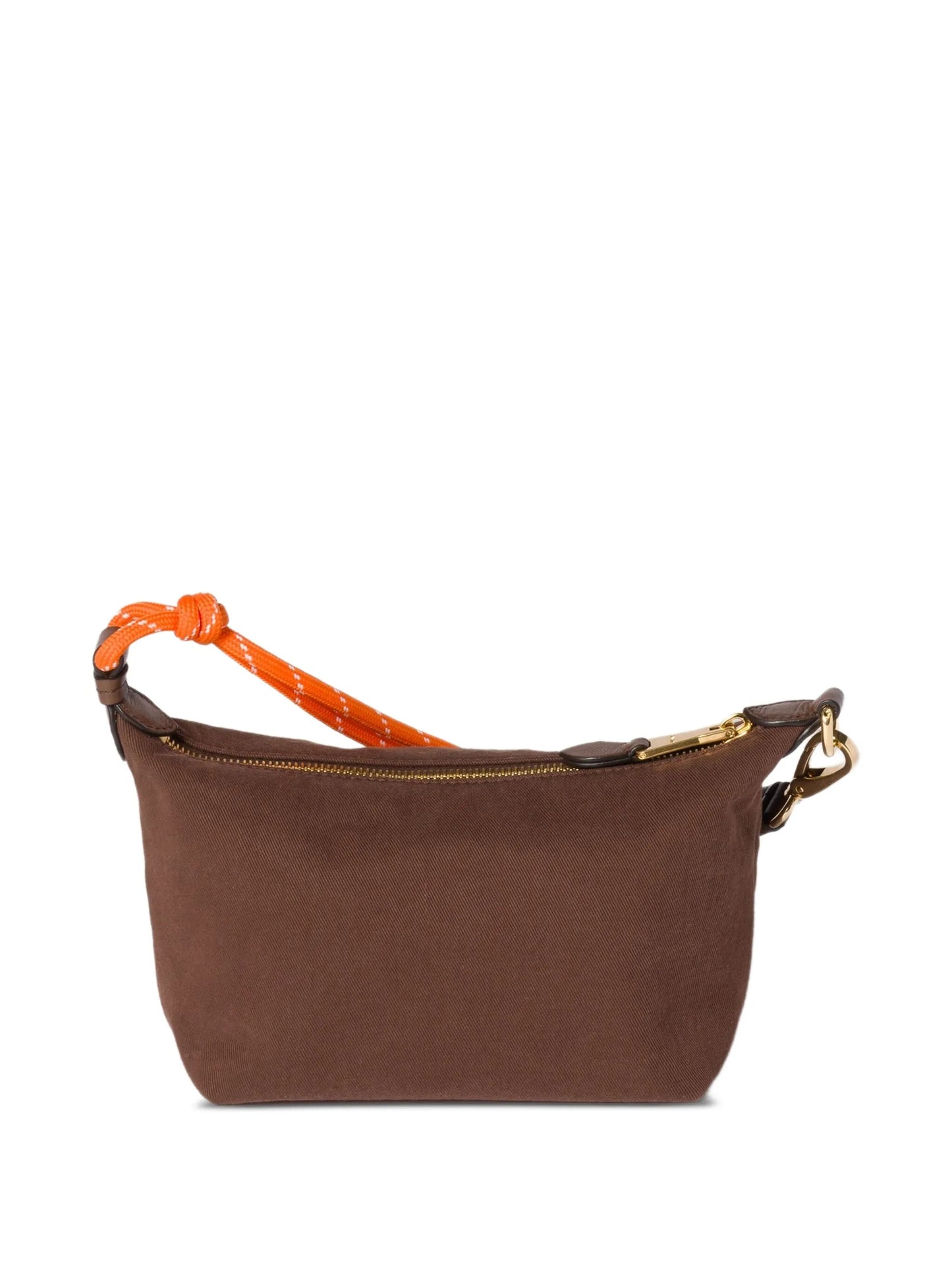 mini ogo-embroidered rope-handle bag