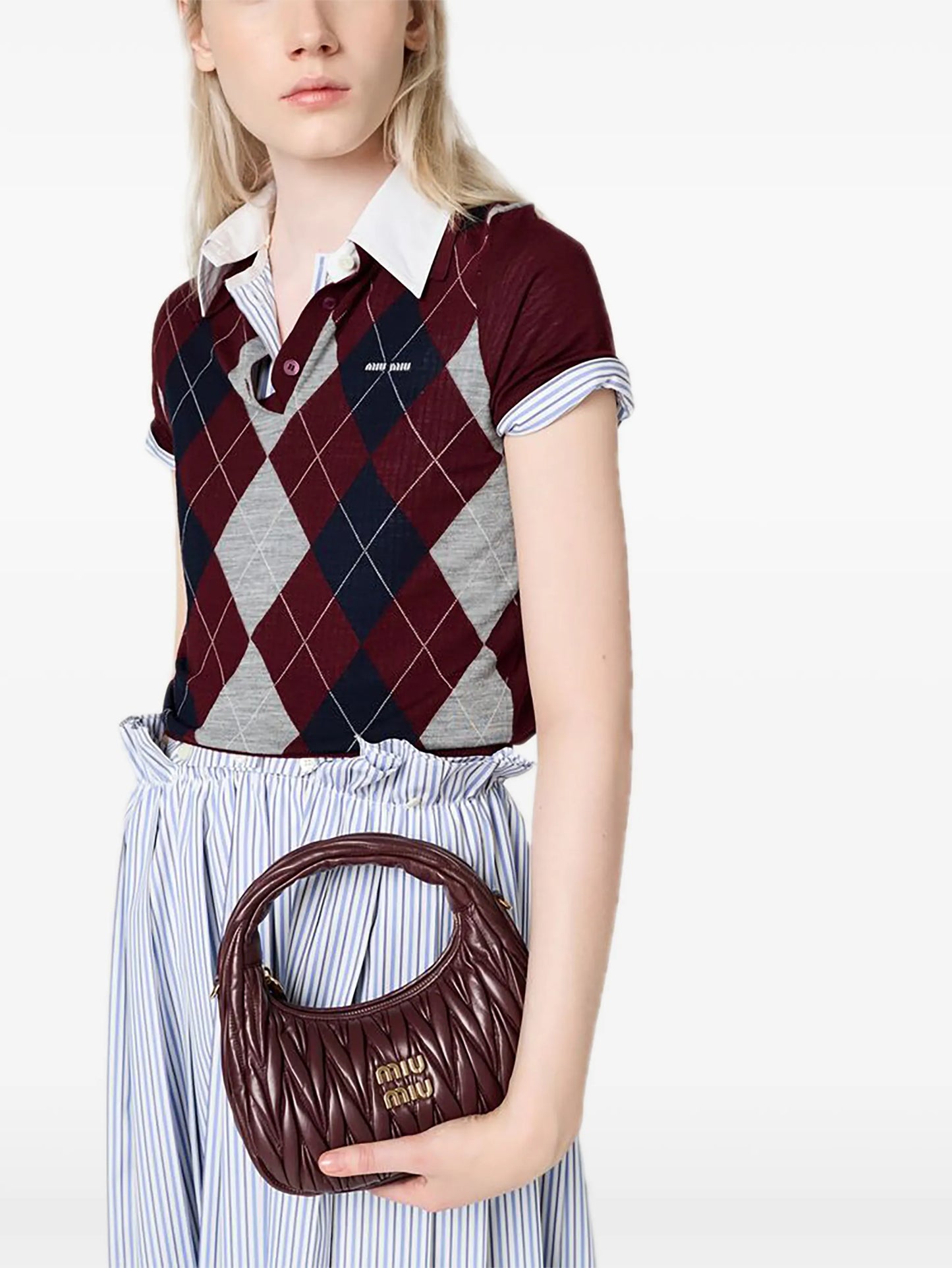 Wander matelassé shoulder bag