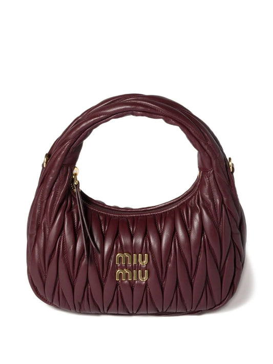 Wander matelassé shoulder bag