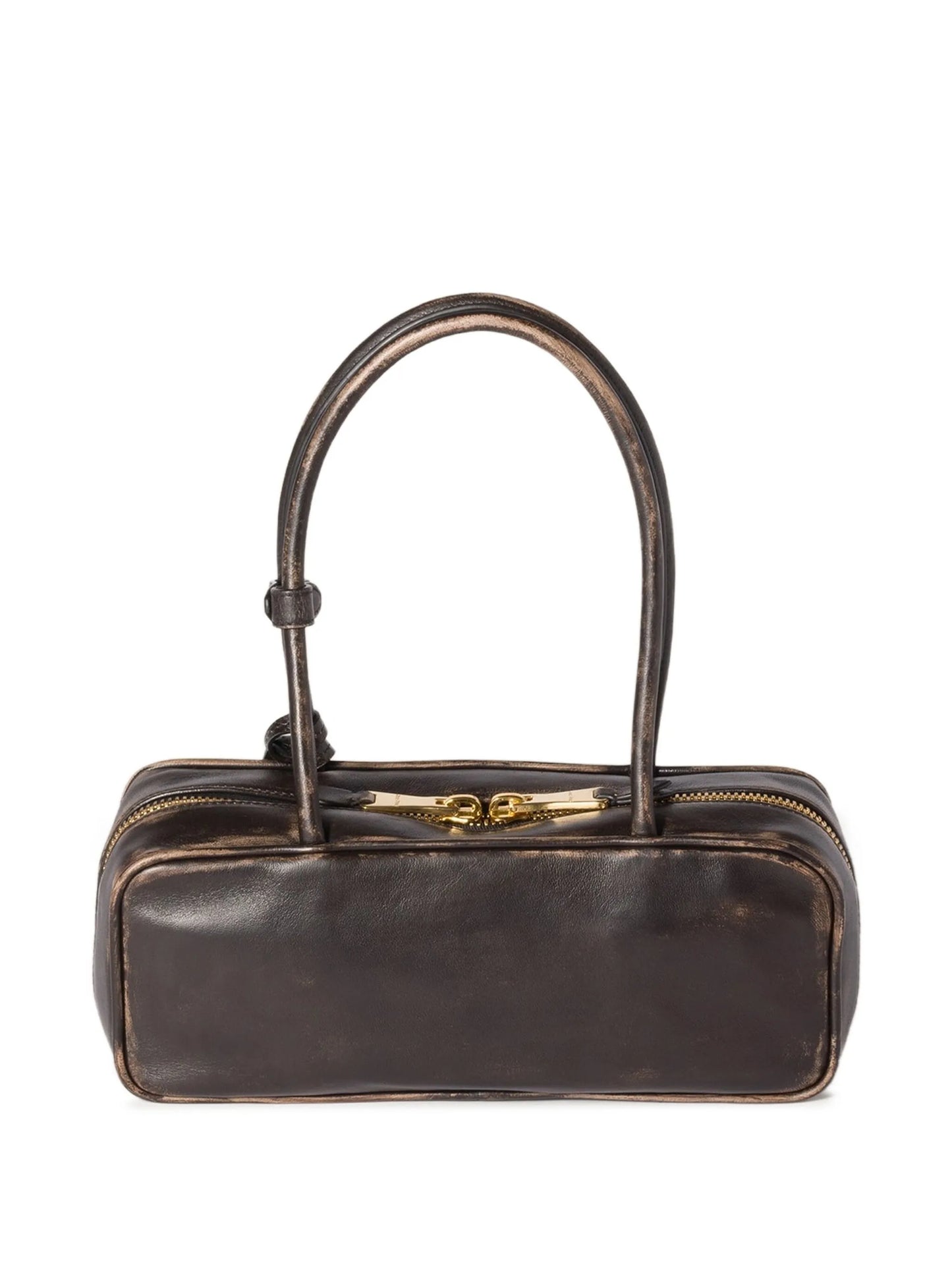 Beau logo-embossed tote bag