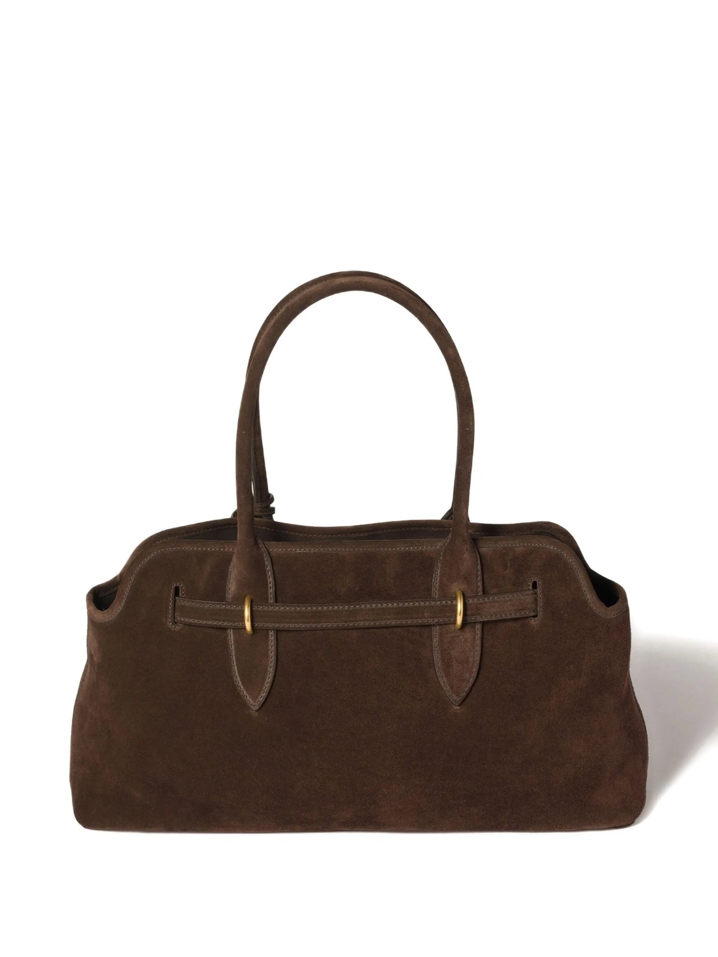 Aventure suede buckle-fastening tote bag