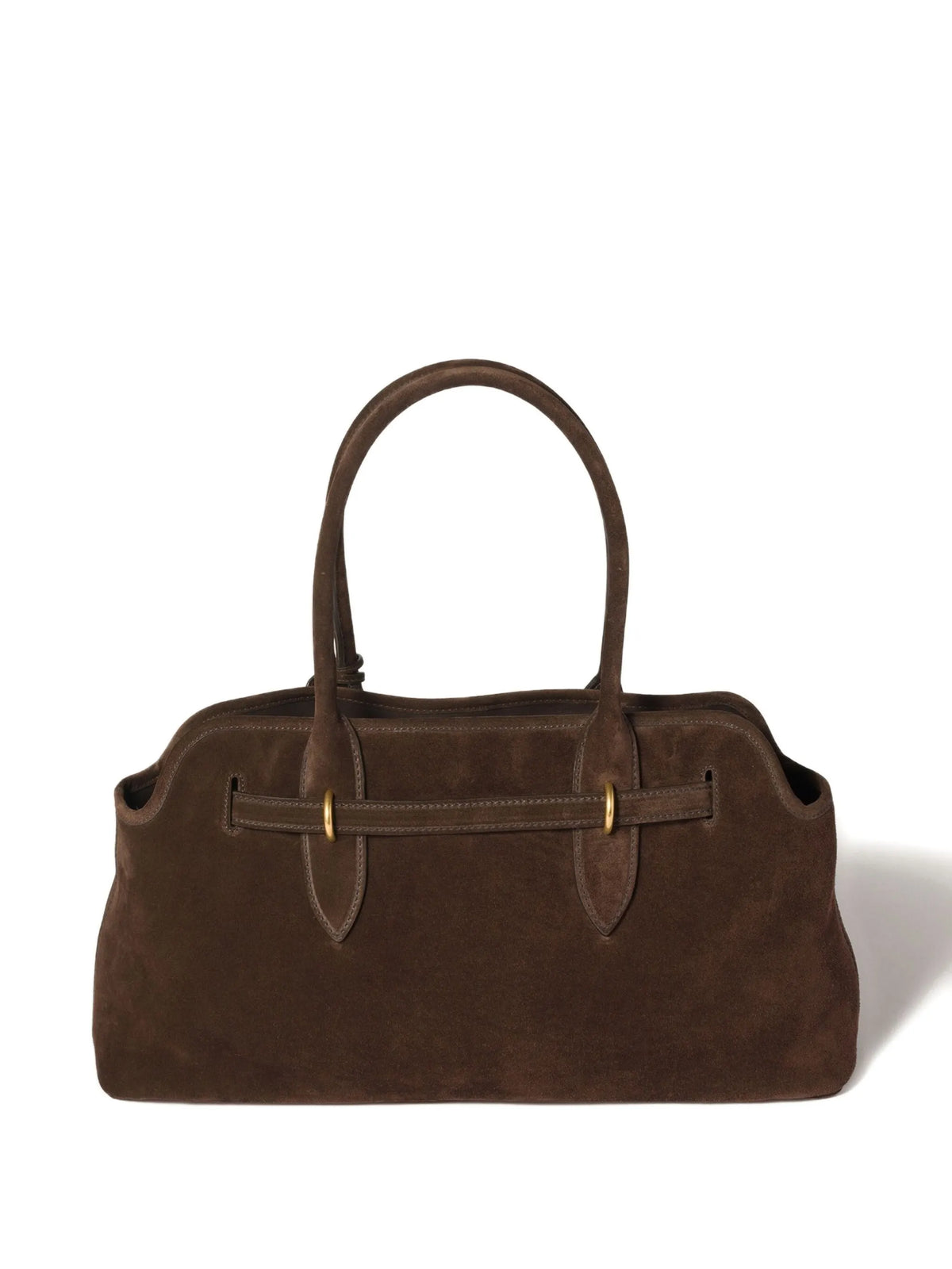 Aventure suede buckle-fastening tote bag