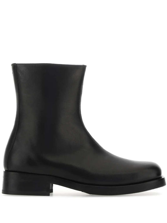 Camion leather ankle boots